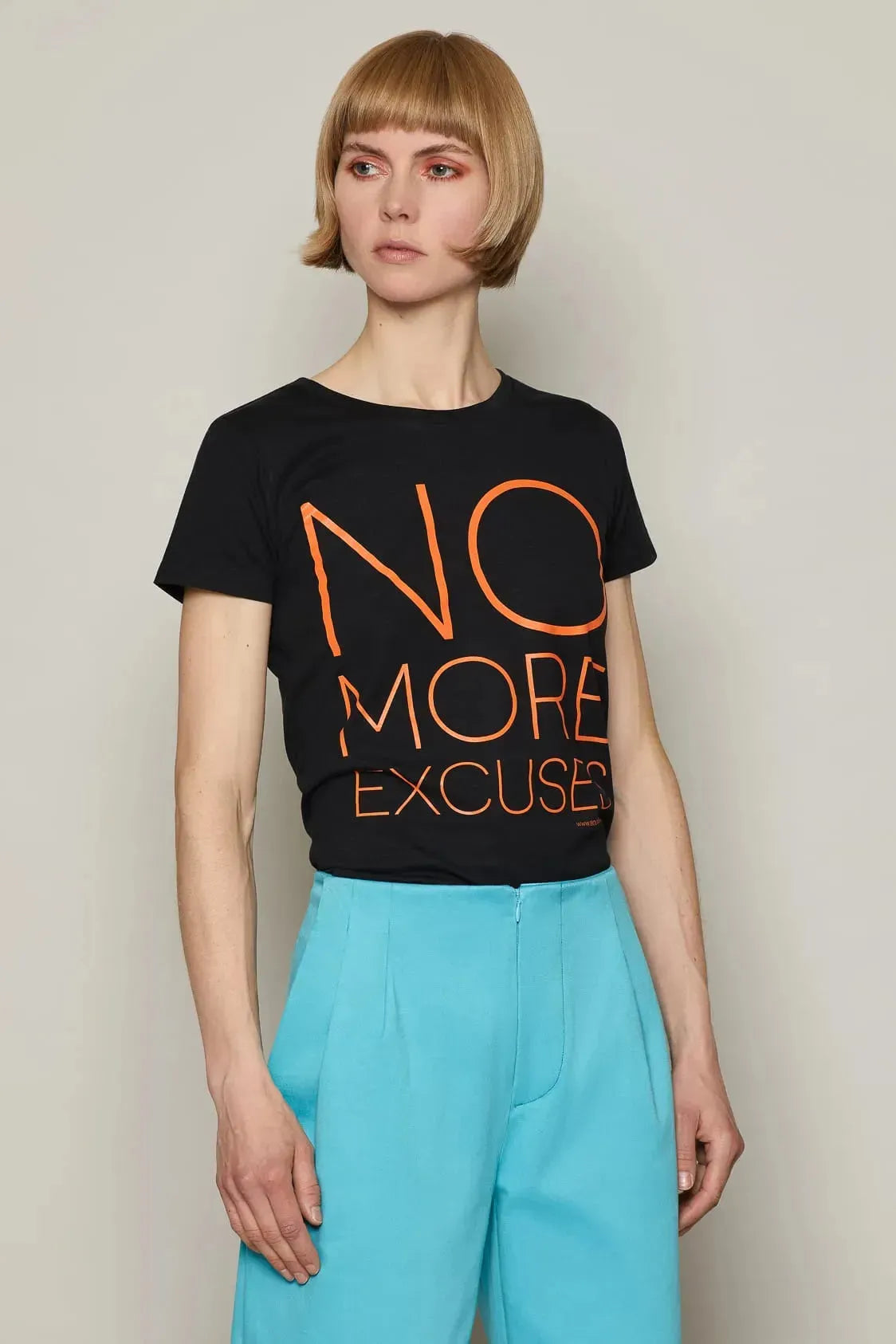 No More Excuses T-Shirt (Black) | size: S Refurbished - N/A refurbished available on Cerqular