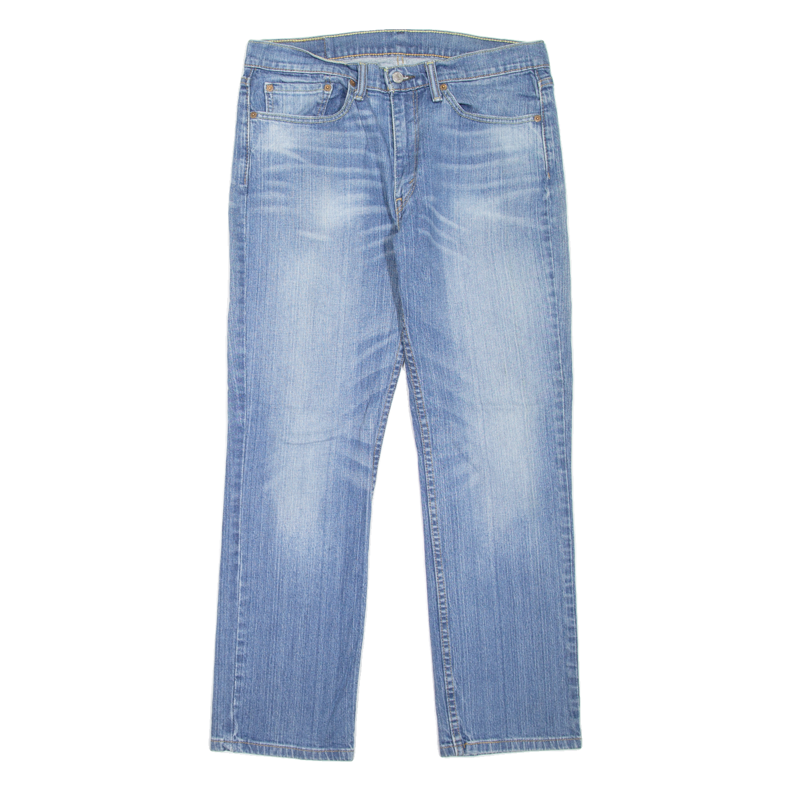 LEVI'S 514 Jeans Mens Blue Slim Straight Stone Wash W34 L30 Refurbished - N/A refurbished available on Cerqular