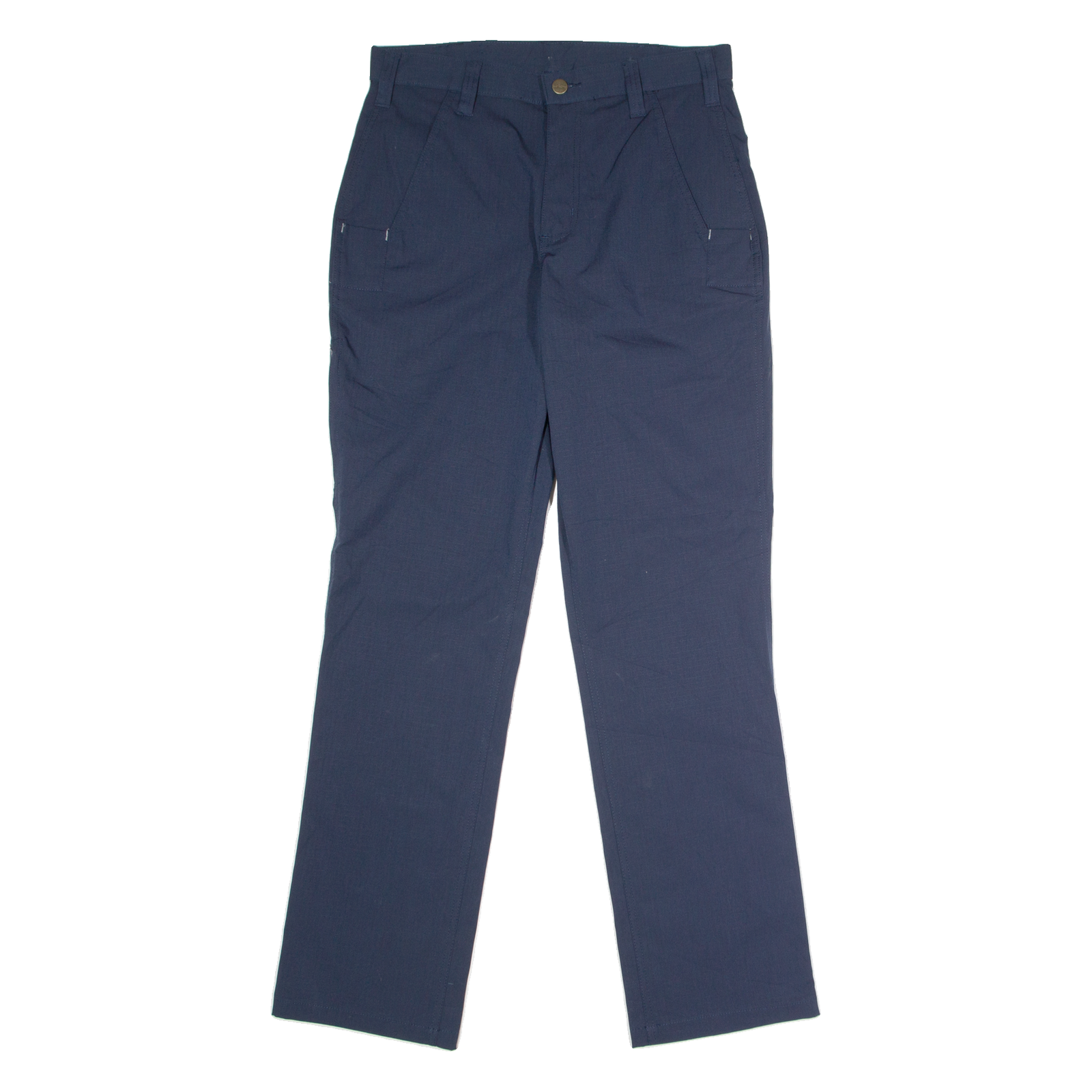 CARHARTT Workwear Mens Canvas Trousers Blue Relaxed Straight W30 L32 Refurbished - N/A refurbished available on Cerqular