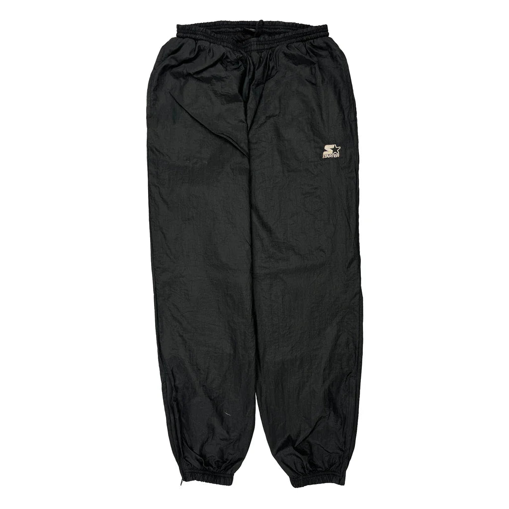 Buy Starter Tracksuit - Large Black Nylon Refurbished - $28.46 Starter Tracksuit - Large Black Nylon Refurbished - Thrifted (note: this is a term often used to describe second- refurbished available on Cerqular