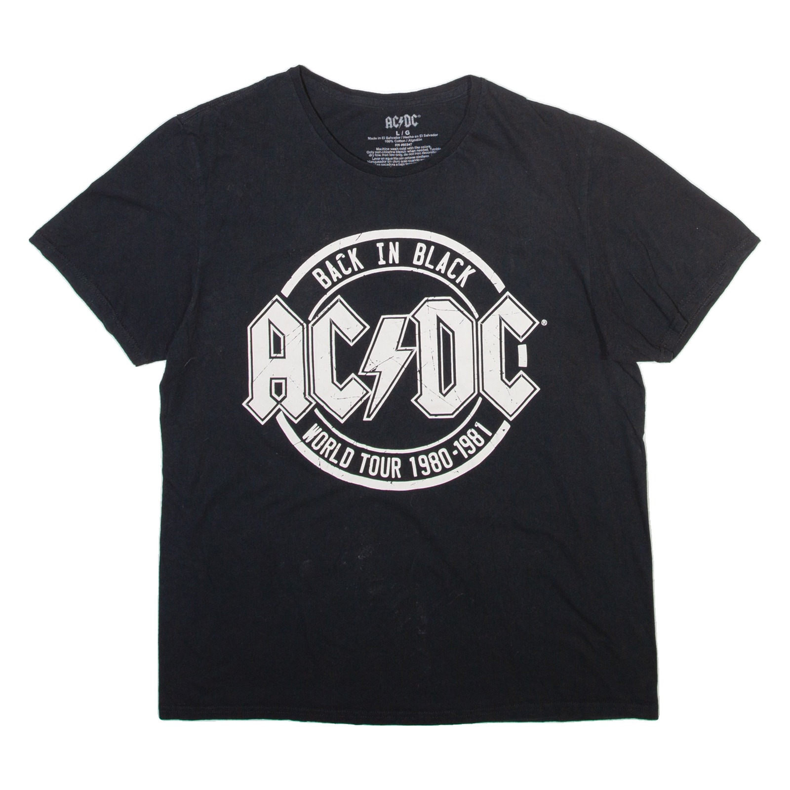 Buy AC DC Mens Band T-Shirt Black L Refurbished - $31.19 AC DC Mens Band T-Shirt Black L Refurbished - N/A refurbished available on Cerqular