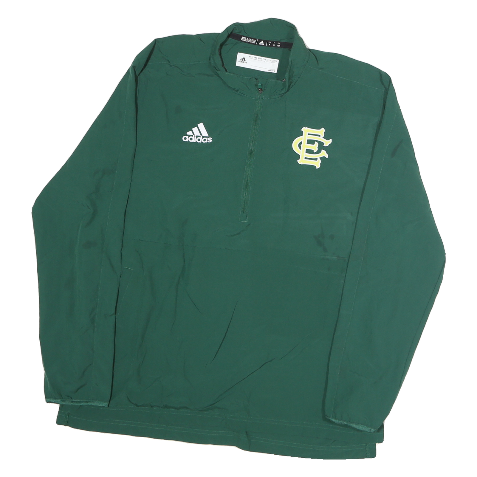 Buy ADIDAS Mens Green Classic Jacket M Polyester Plain Zip Sportswear Refurbished - $40.29 ADIDAS Mens Green Classic Jacket M Polyester Plain Zip Sportswear Refurbished - N/A refurbished available on Cerqular