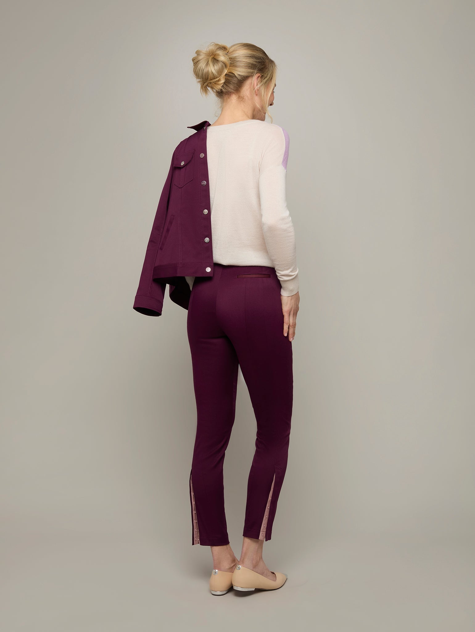 SEDGE | High Waist Skinnies | Size: Cabernet / XXS Refurbished - N/A refurbished available on Cerqular