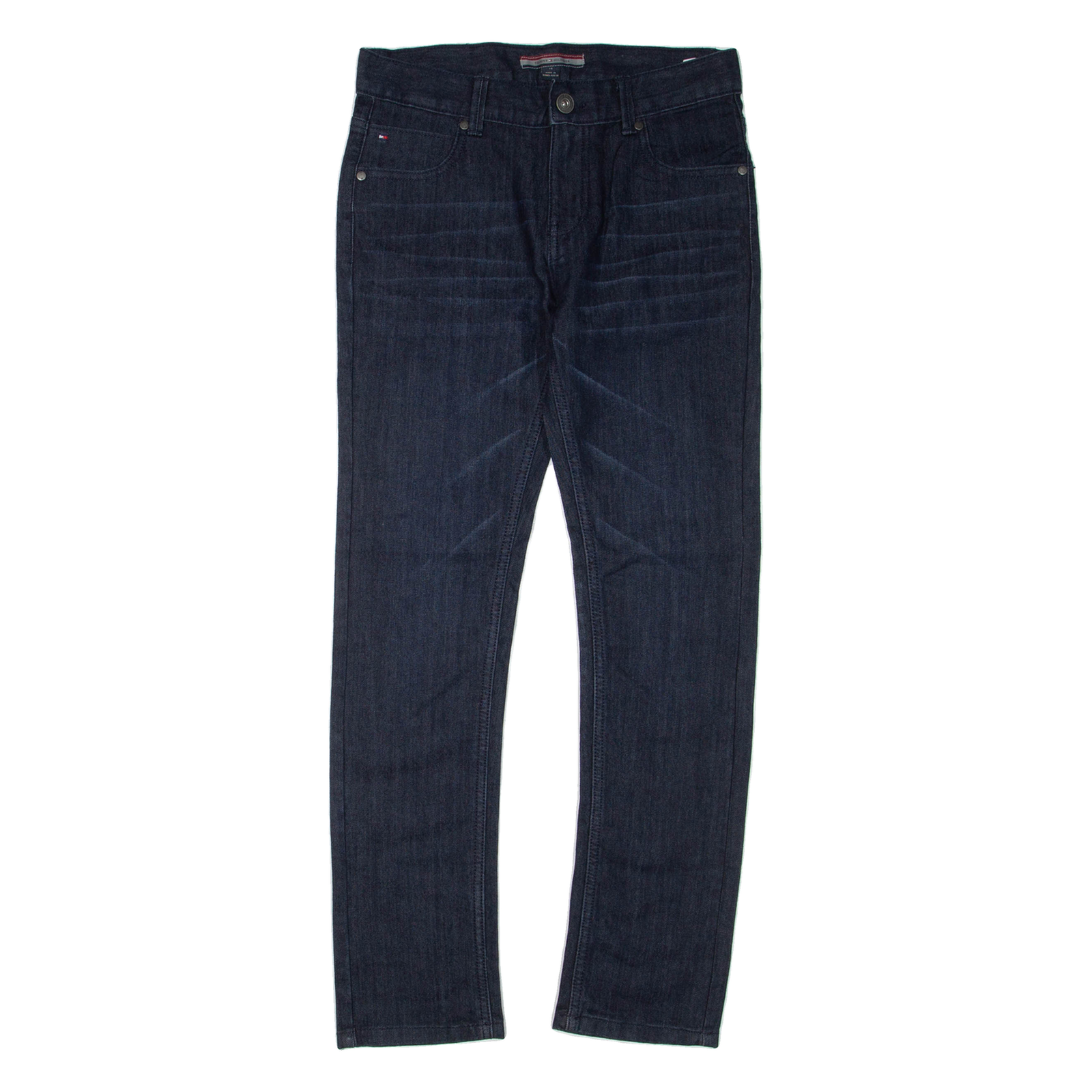 TOMMY HILFIGER Womens Jeans Blue Slim Straight W28 L29 Refurbished - N/A refurbished available on Cerqular