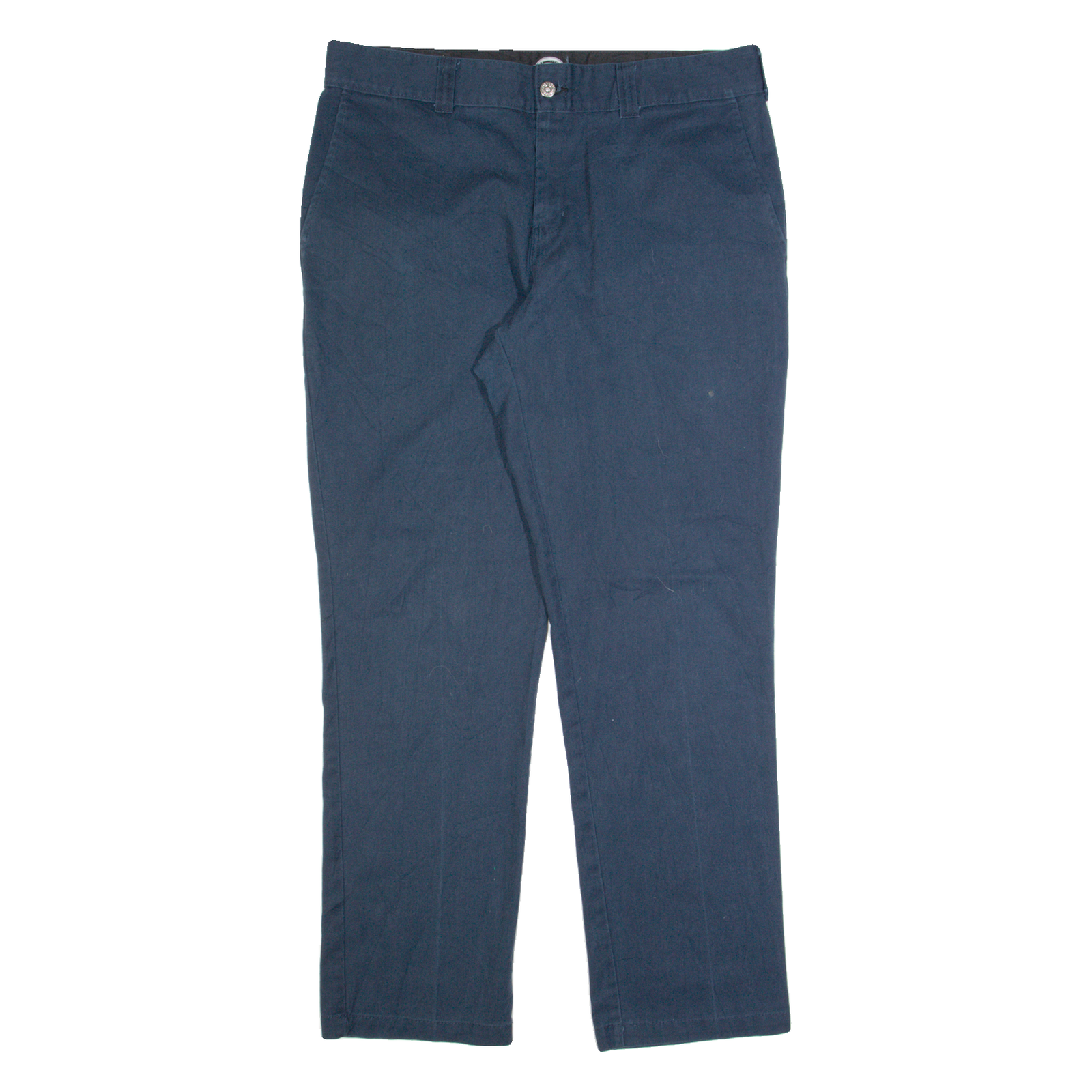 DICKIES Workwear Mens Trousers Blue Regular Straight W36 L32 Refurbished - N/A refurbished available on Cerqular
