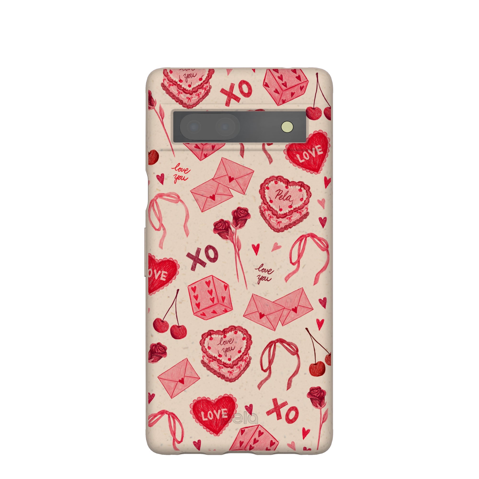 Seashell Love Pack Google Pixel 7a Case Refurbished - Pela Case refurbished available on Cerqular