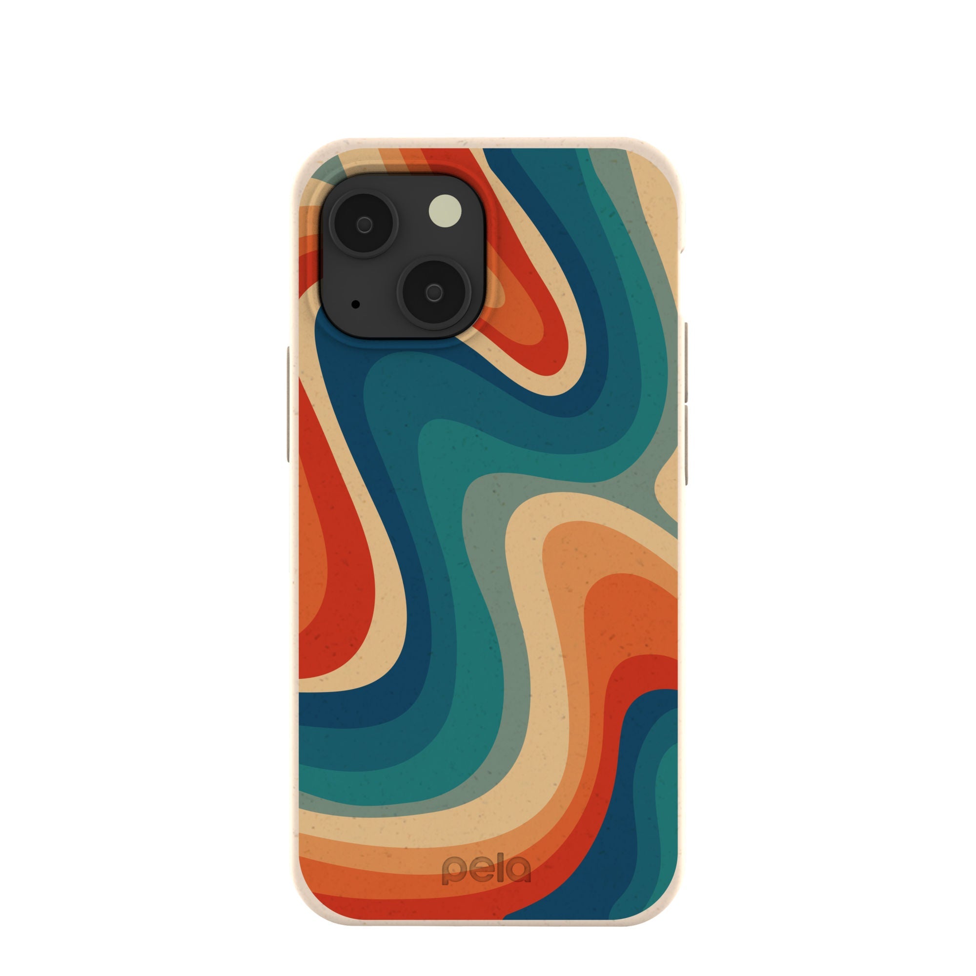 Seashell Disco iPhone 13 Mini Case Refurbished - Pela Case refurbished available on Cerqular