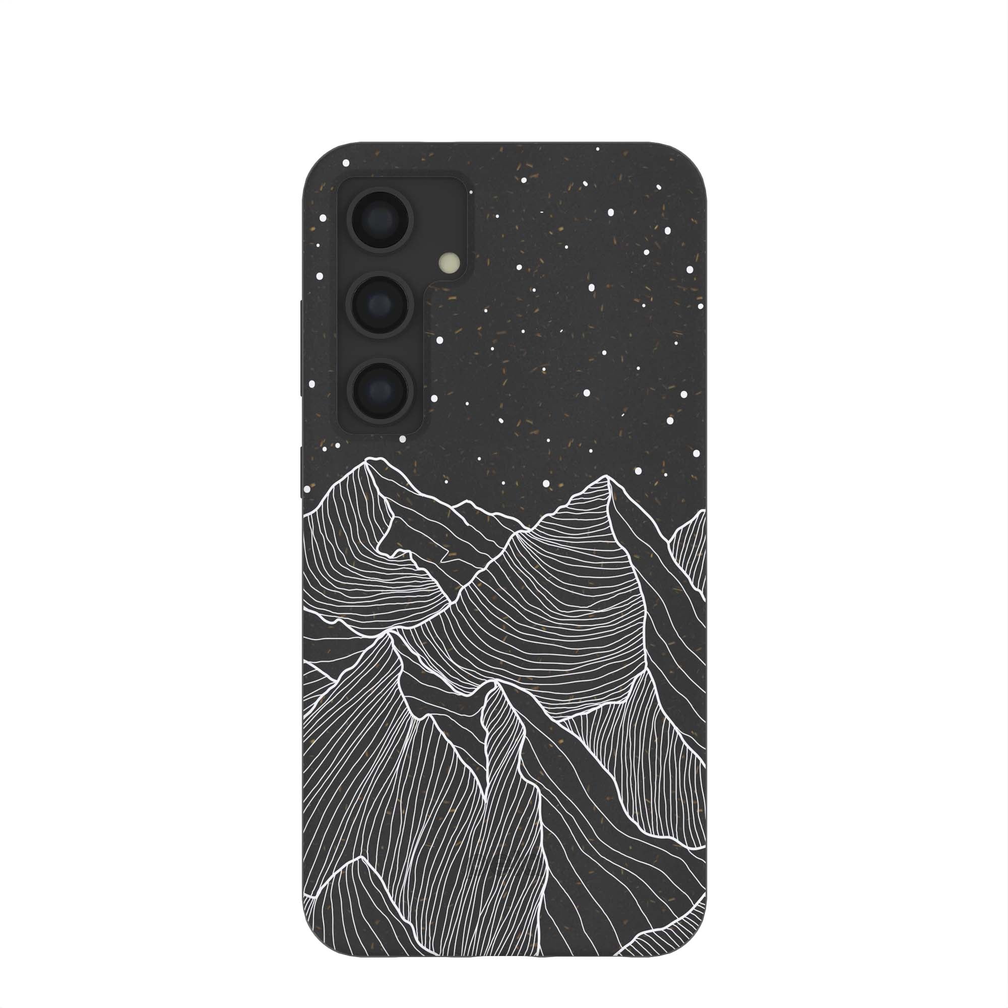 Black Night Panorama Samsung Galaxy S24+(Plus) Case Refurbished - Pela Case refurbished available on Cerqular