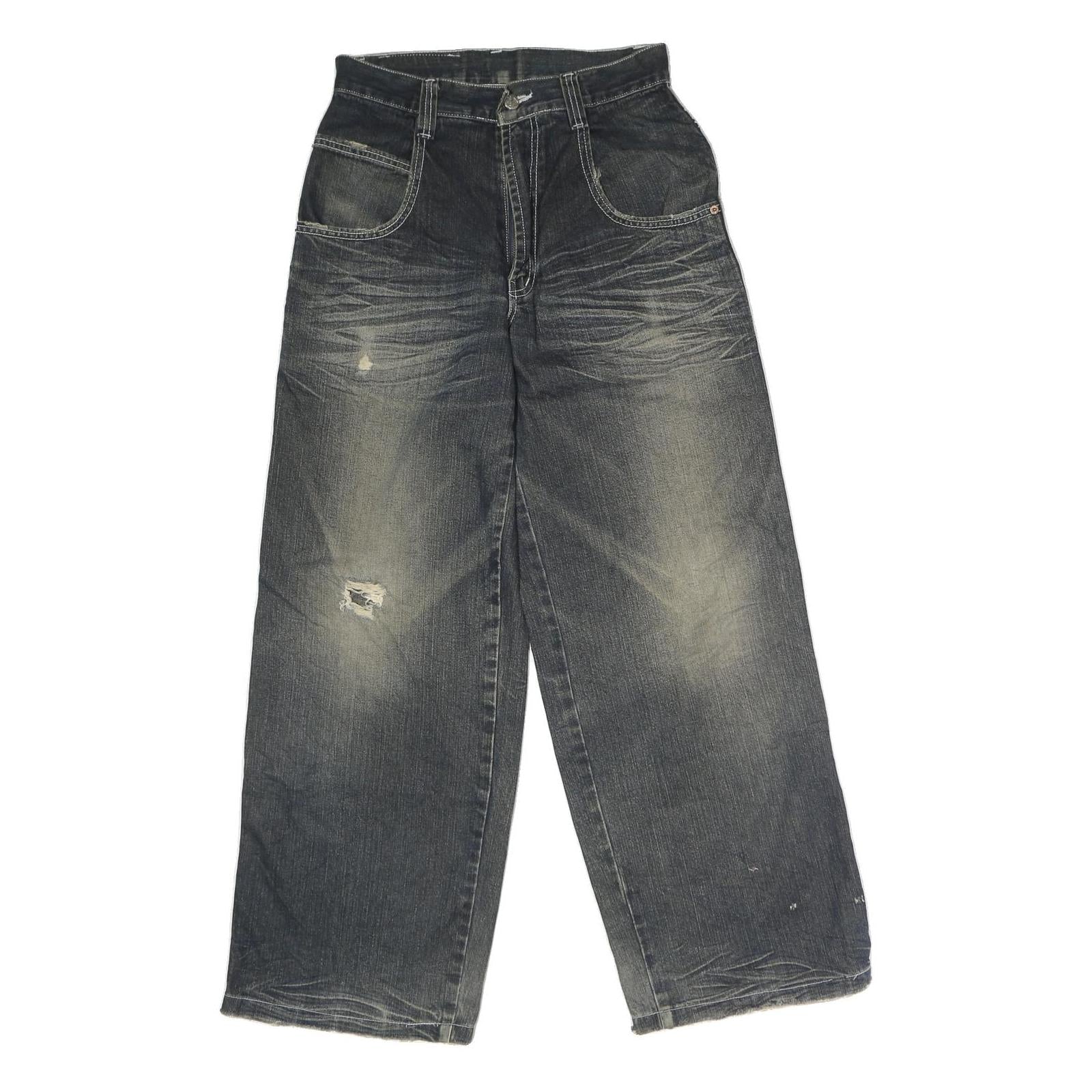 WINDEN JEANS Mens Blue Regular Straight Denim Rinse W28 L28 Casual Refurbished - N/A refurbished available on Cerqular