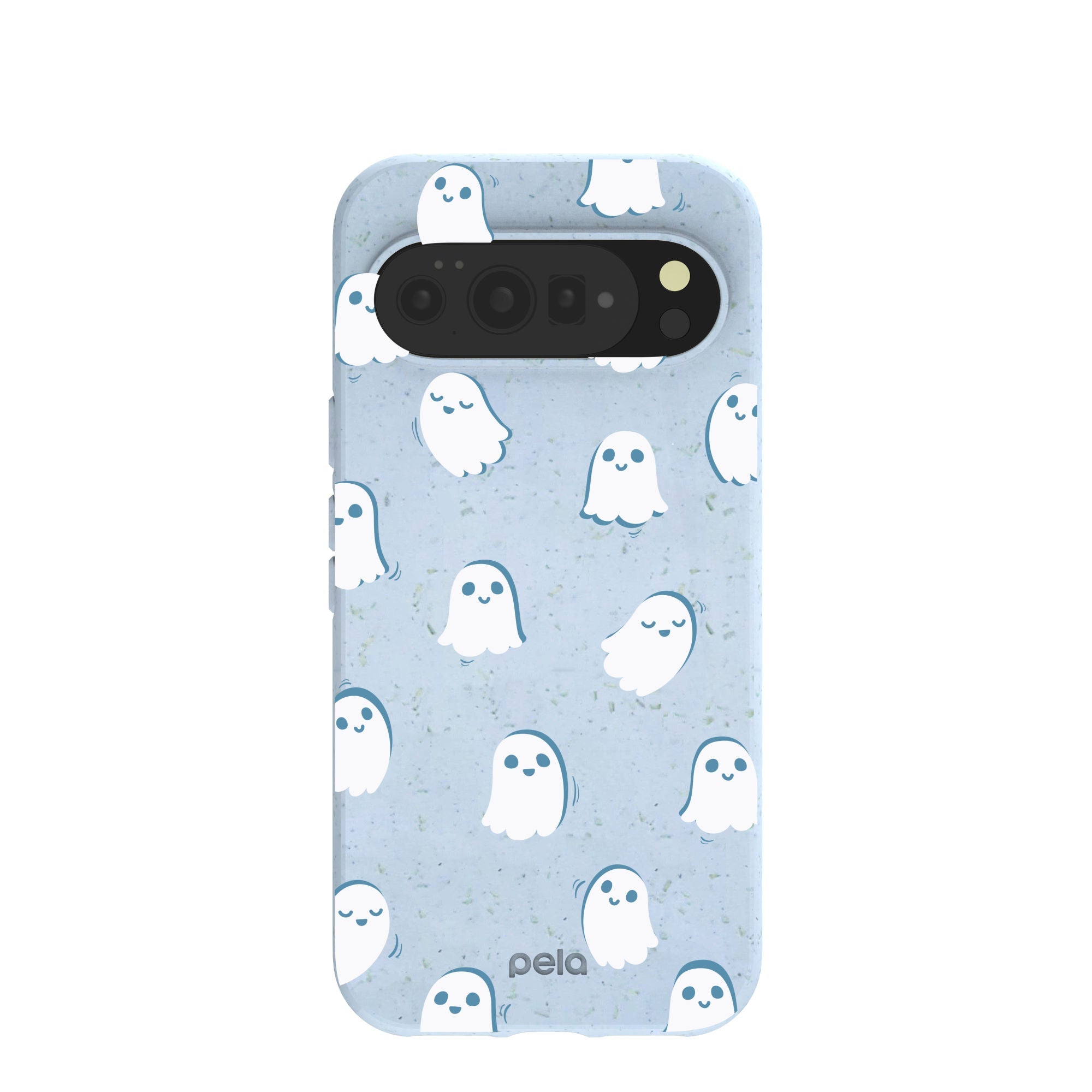 Powder Blue Ghostly Google Pixel 10 Pro XL Case Refurbished - Pela Case refurbished available on Cerqular