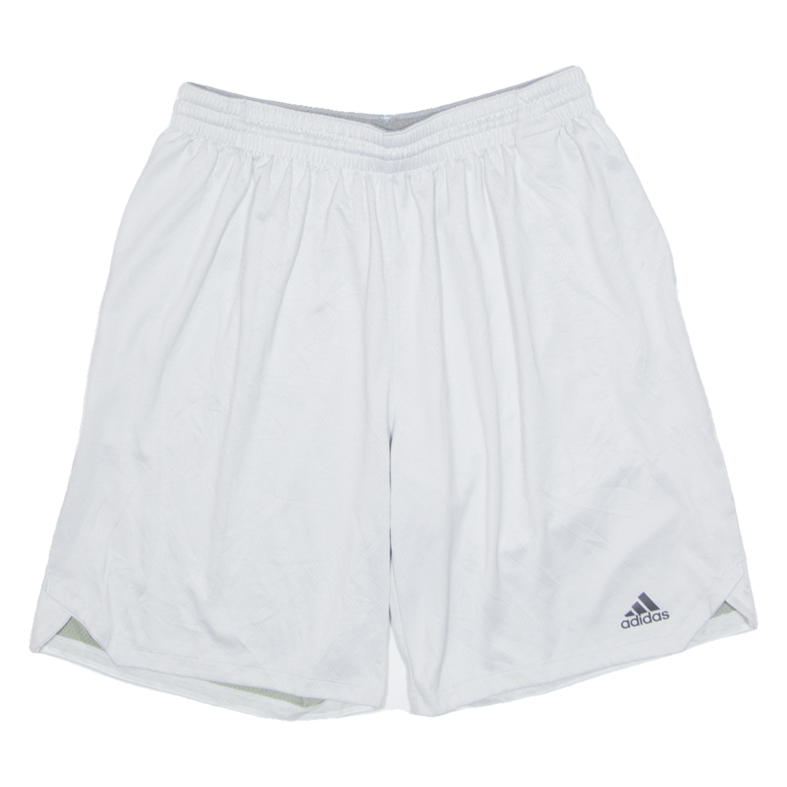 ADIDAS Mens Sports Shorts Silver Relaxed L W30 Refurbished - N/A refurbished available on Cerqular