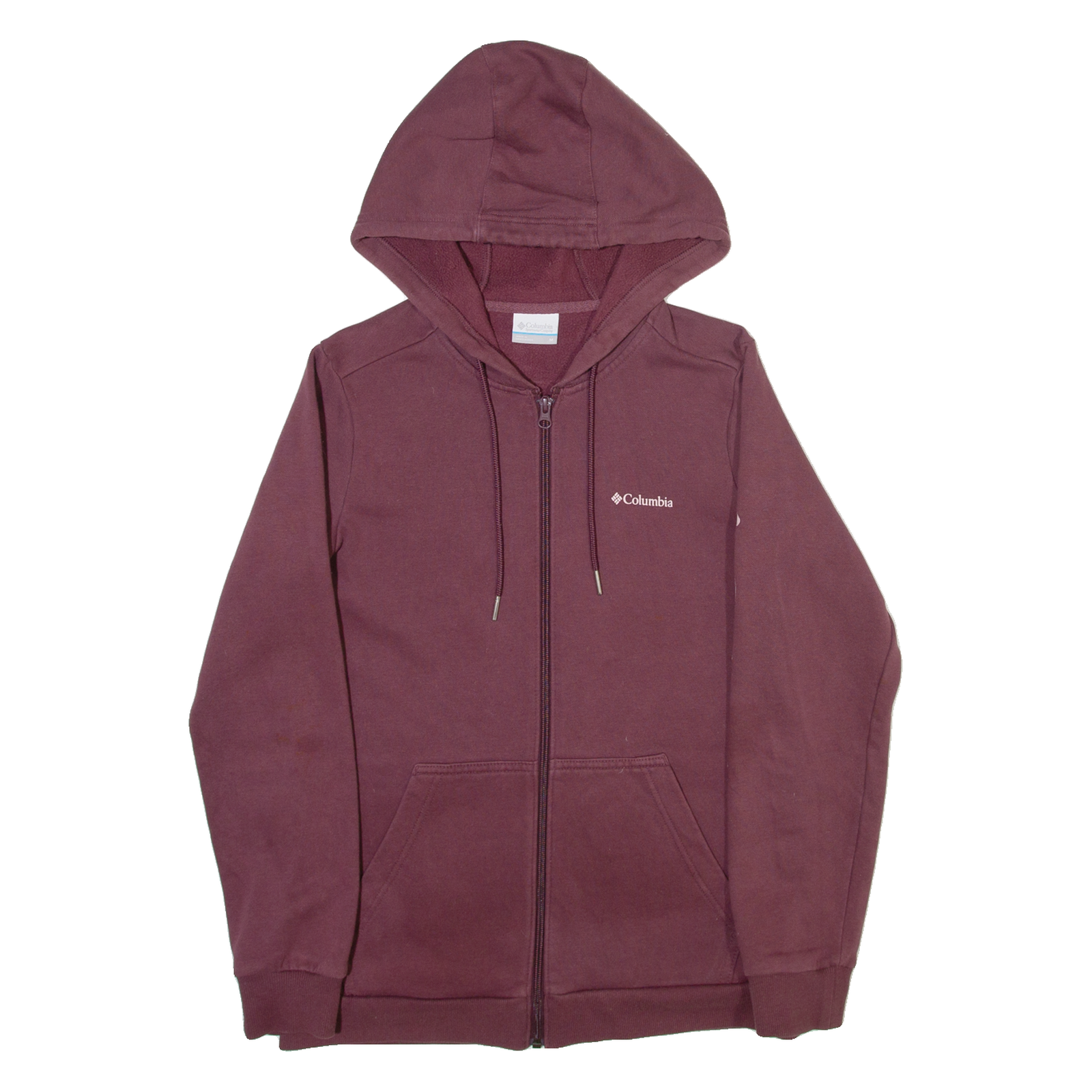 COLUMBIA Womens Maroon Hoodie M Refurbished - N/A refurbished available on Cerqular