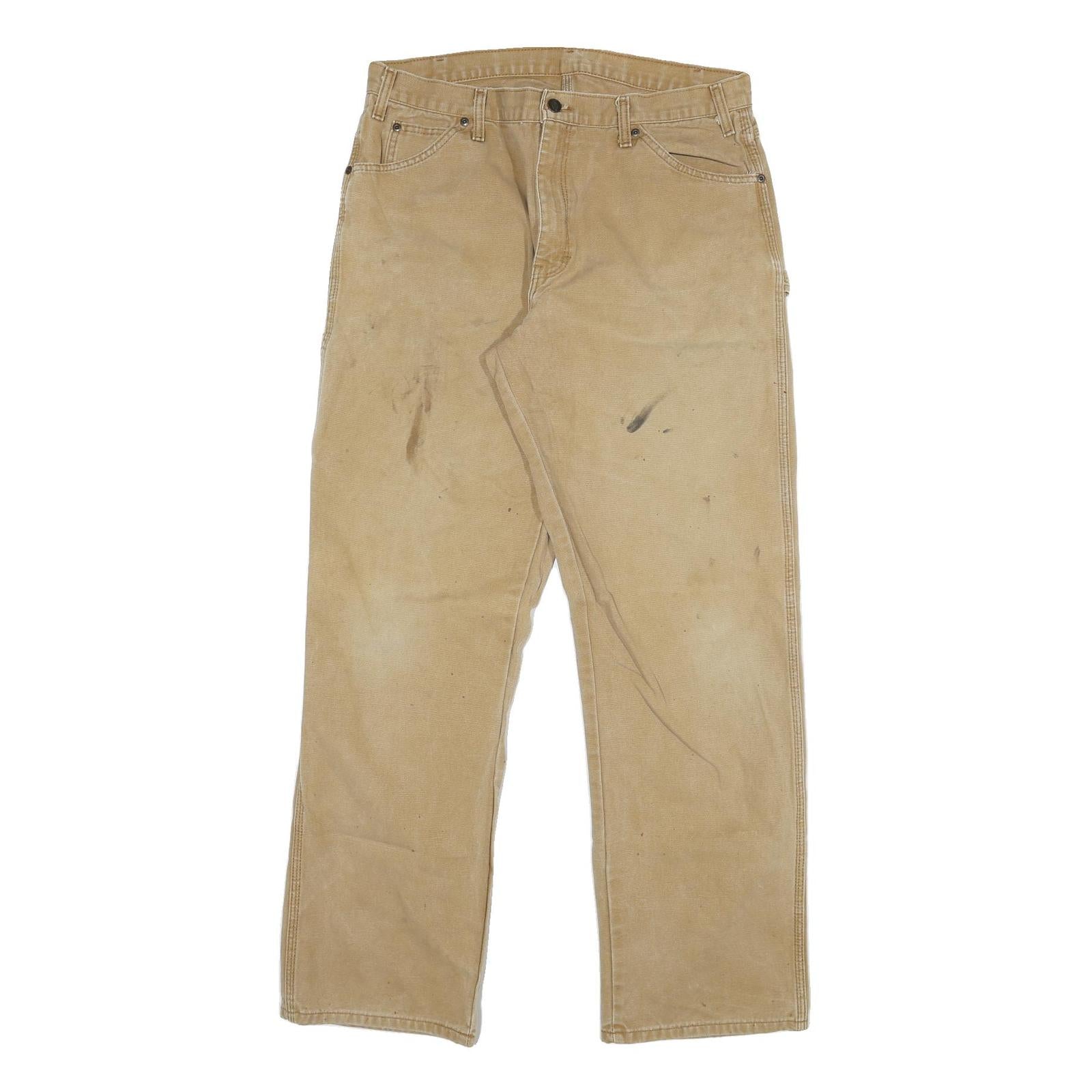 Buy DICKIES Mens Jeans Regular Straight Denim Beige W34 L32 Workwear Zip Closure Refurbished - $33.79 DICKIES Mens Jeans Regular Straight Denim Beige W34 L32 Workwear Zip Closure Refurbished - N/A refurbished available on Cerqular