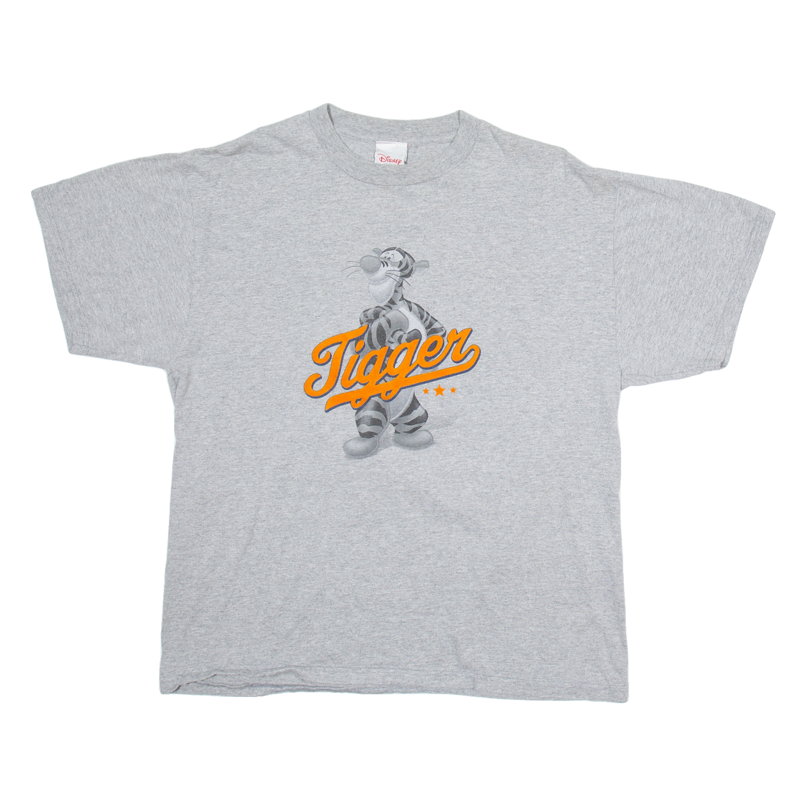 DISNEY Tiger Mens T-Shirt Grey L Refurbished - N/A refurbished available on Cerqular