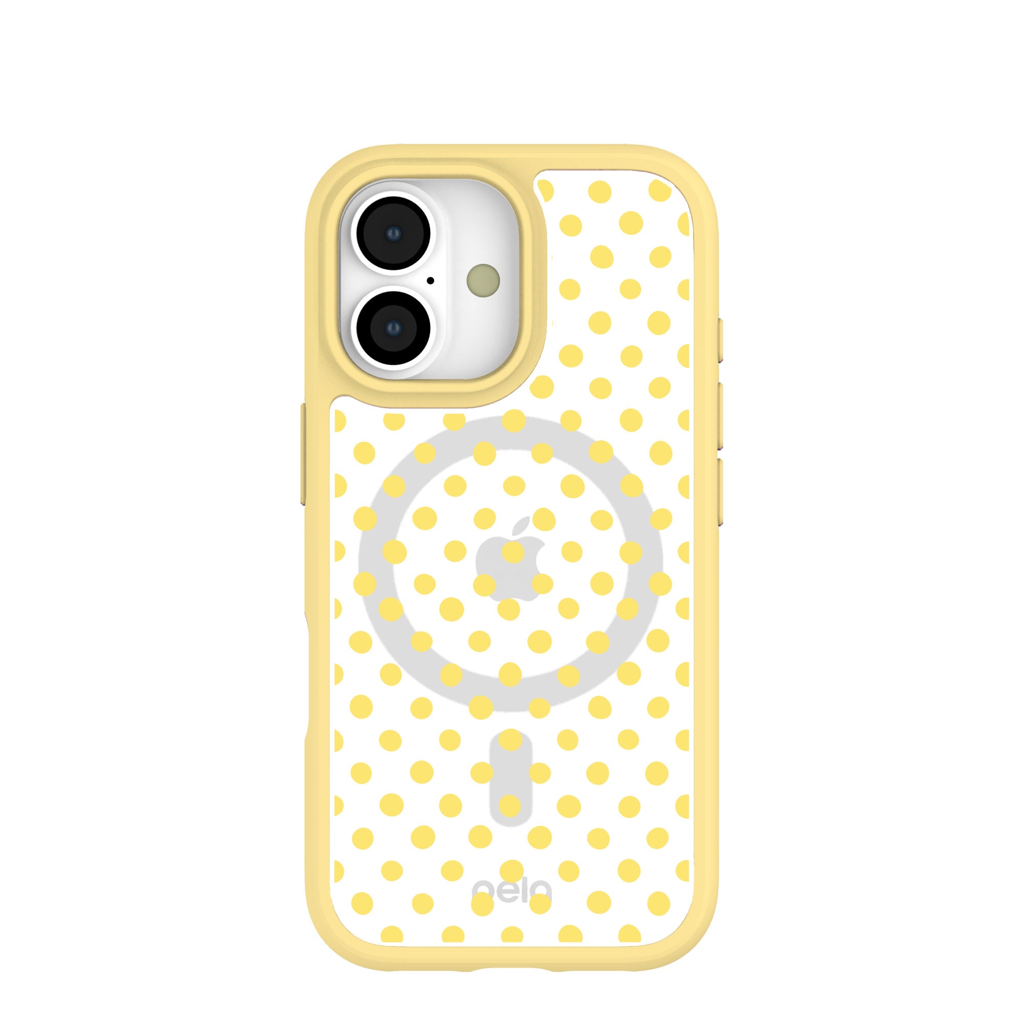 Clear Sunny Spots iPhone 17 Case With Sunbeam Ridge (MagSafe included) Refurbished - Pela Case refurbished available on Cerqular