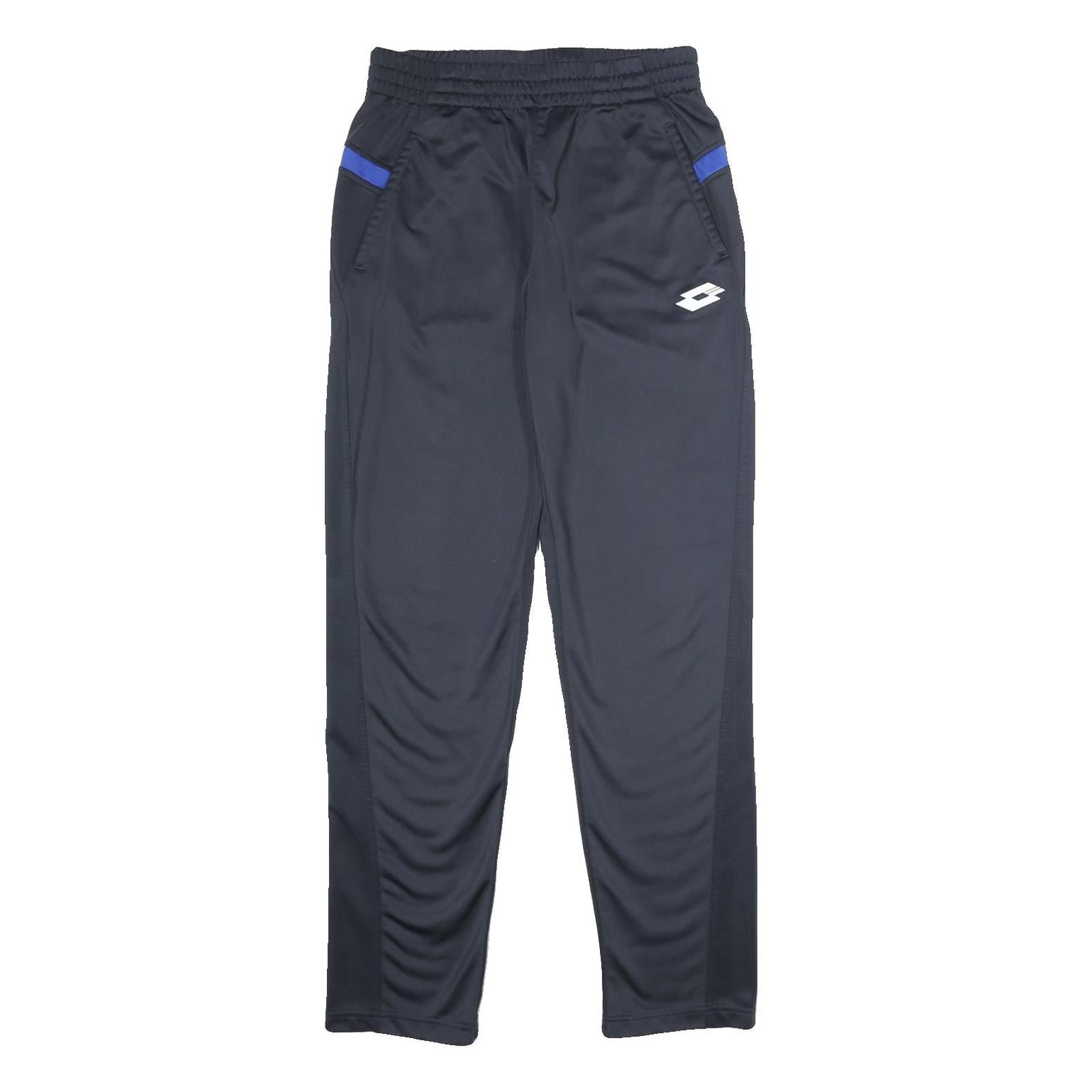 LOTTO Mens Joggers Black & Blue Slim Tapered S W26 L32 Sportswear Track Pants Refurbished - N/A refurbished available on Cerqular