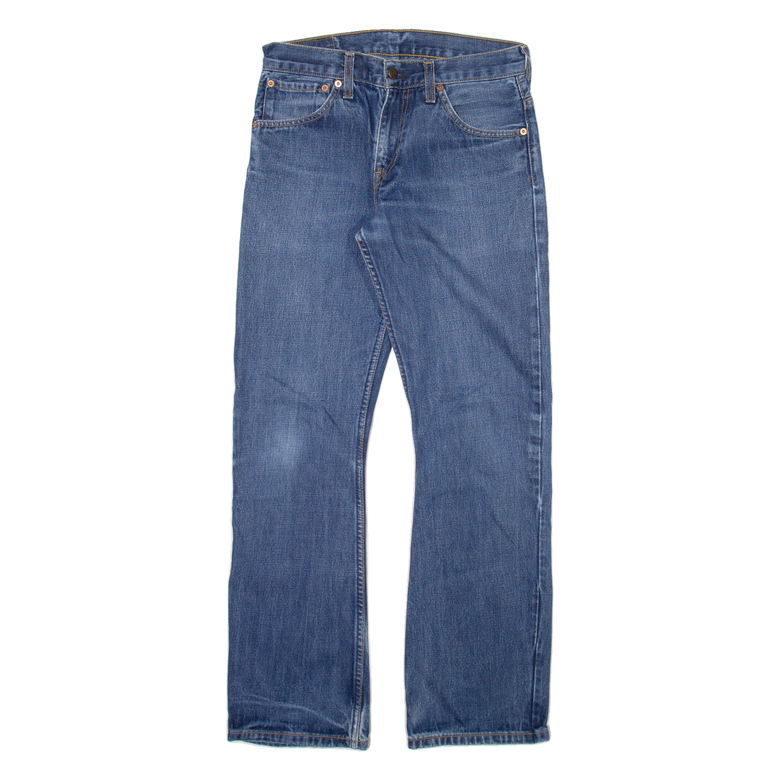 LEVI'S 516 04 Mens Jeans Blue Regular Tapered W30 L32 Refurbished - N/A refurbished available on Cerqular