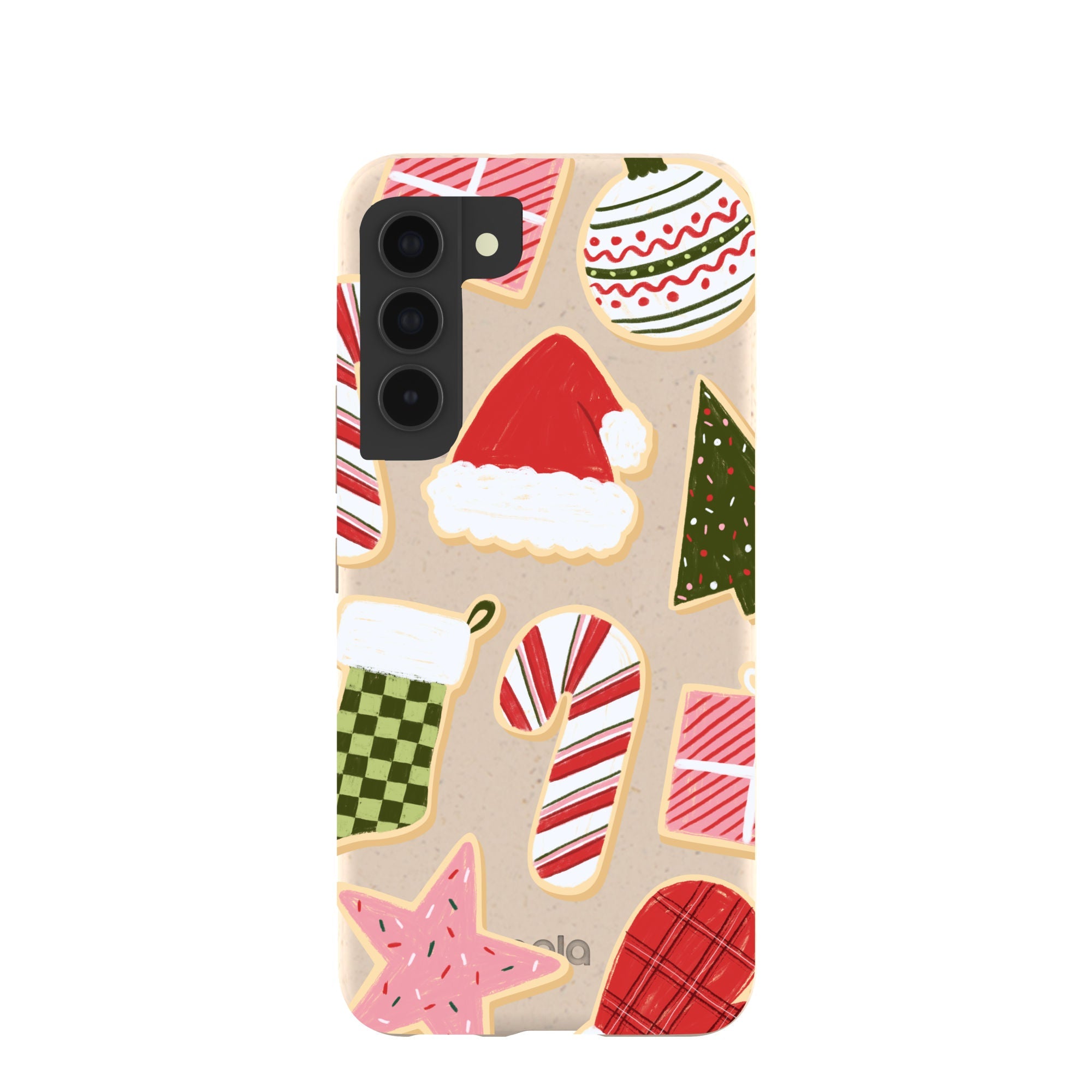 Seashell Festive Cookies Samsung Galaxy S22 Case Refurbished - Pela Case refurbished available on Cerqular