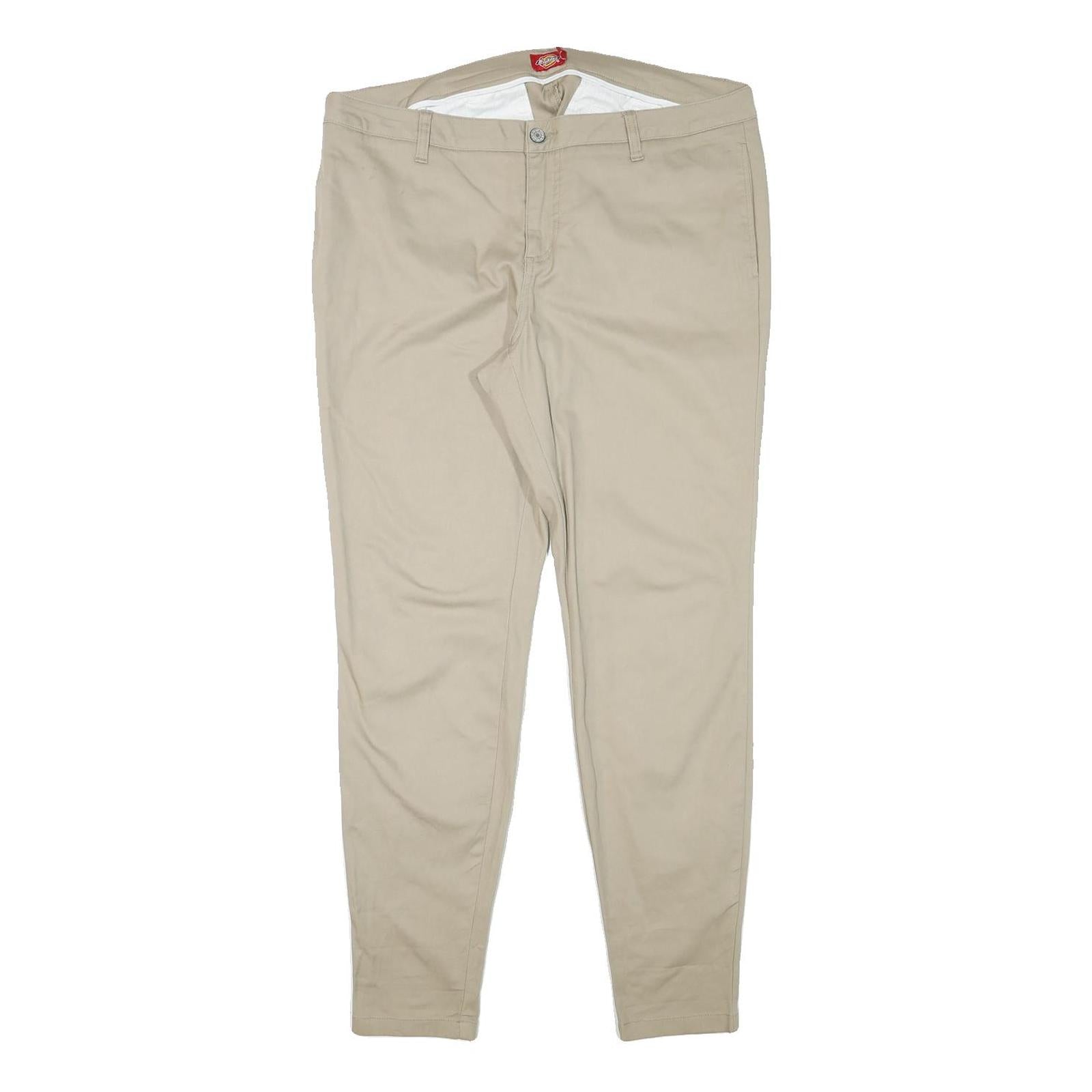 Buy DICKIES Womens Slim Beige Cotton Blend Slim Tapered Trousers W37 L30 Workwear Refurbished - $42.89 DICKIES Womens Slim Beige Cotton Blend Slim Tapered Trousers W37 L30 Workwear Refurbished - N/A refurbished available on Cerqular