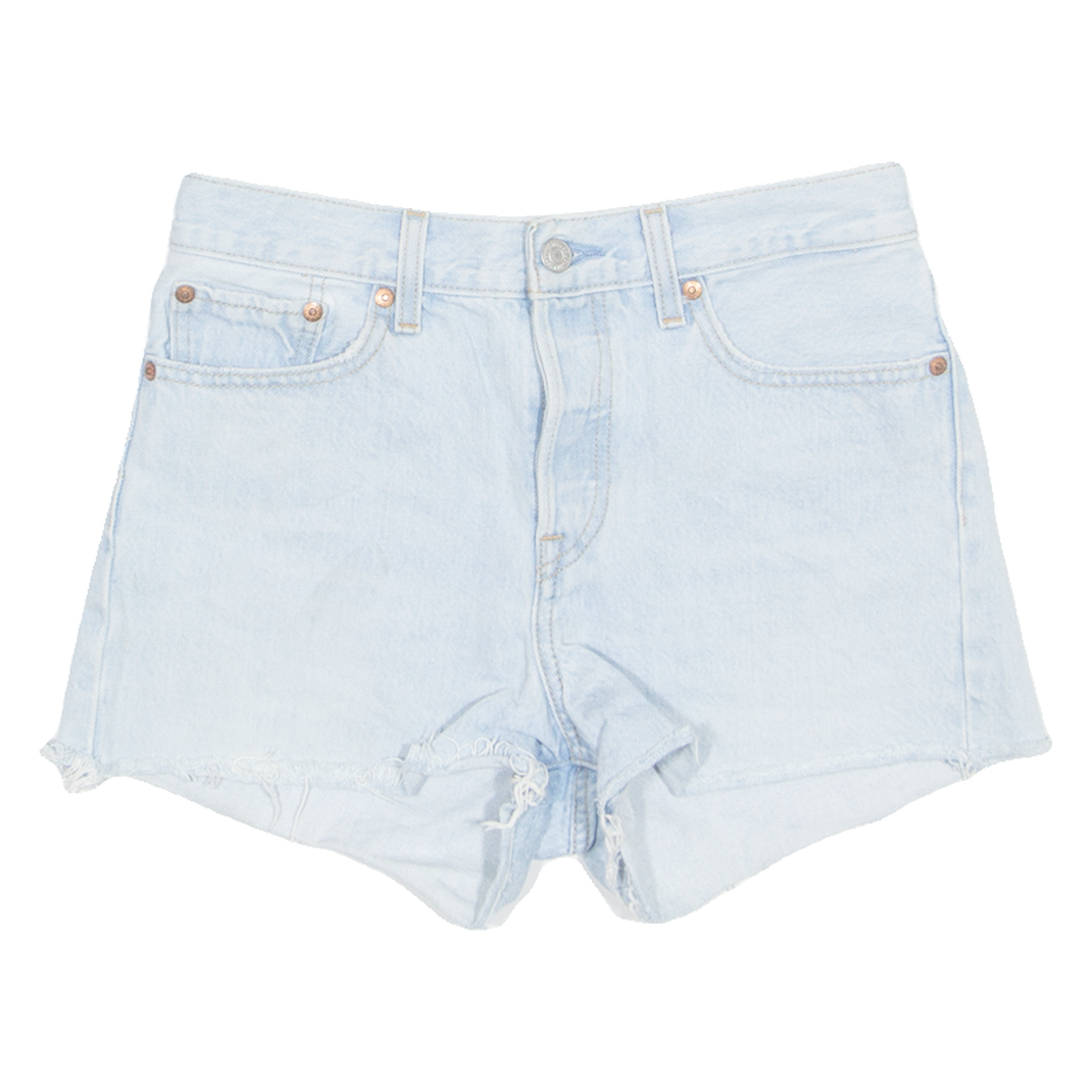 LEVI'S Cut Off Womens Denim Shorts Blue S W28 Refurbished - N/A refurbished available on Cerqular