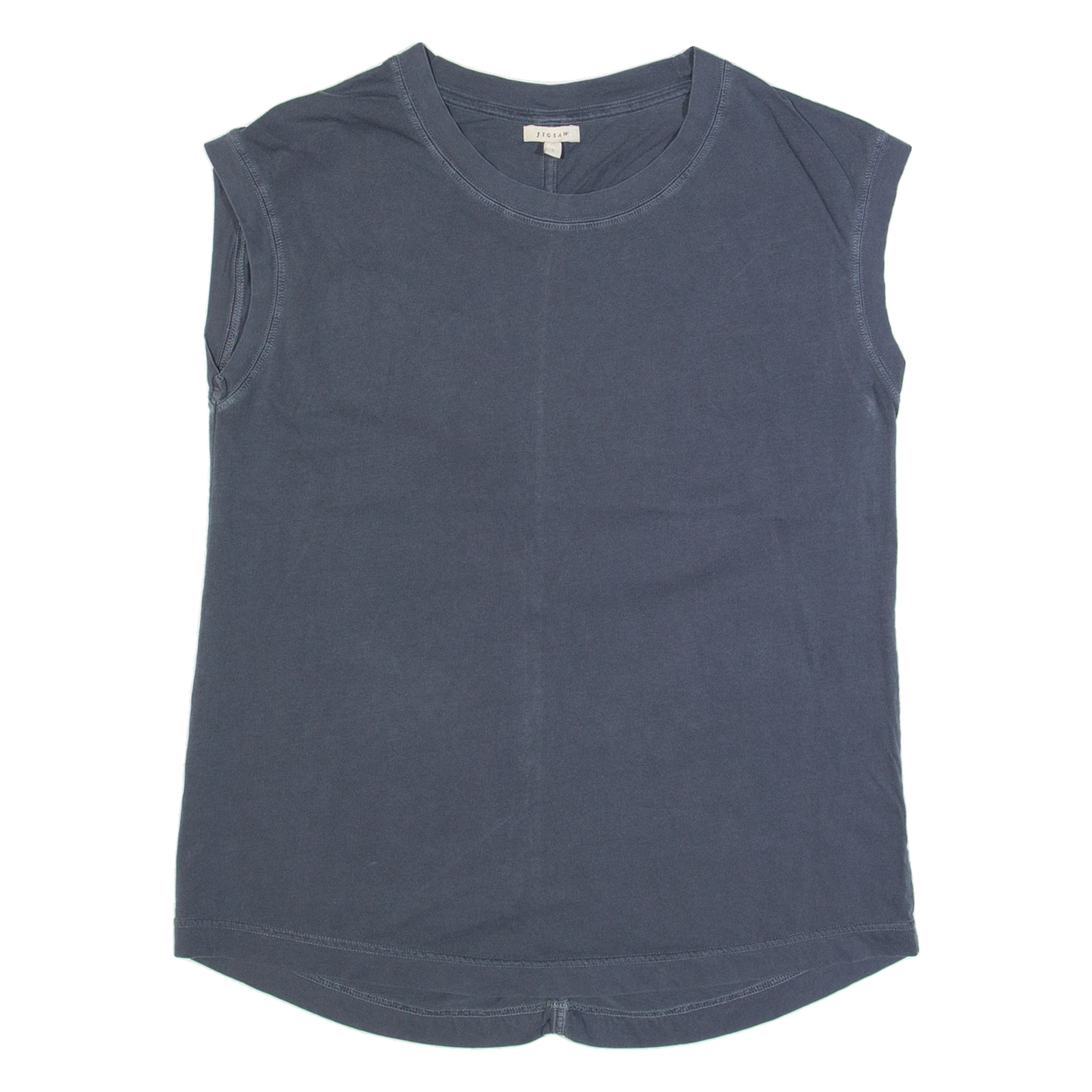 JIGSAW Womens Vest Blue Sleeveless S Refurbished - N/A refurbished available on Cerqular
