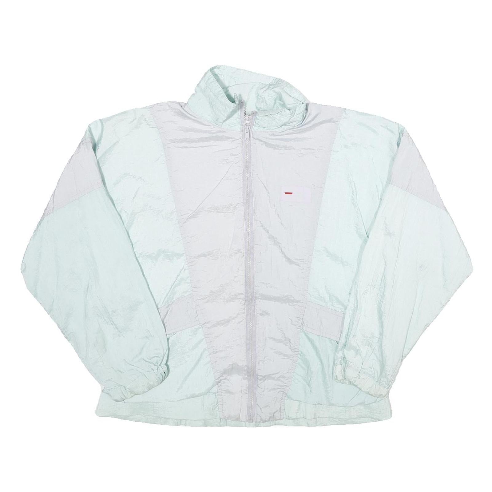 VICTORY TEAM Womens Light Green & Pale Green Jacket UK 14 Polyamide Zip Plain Refurbished - N/A refurbished available on Cerqular