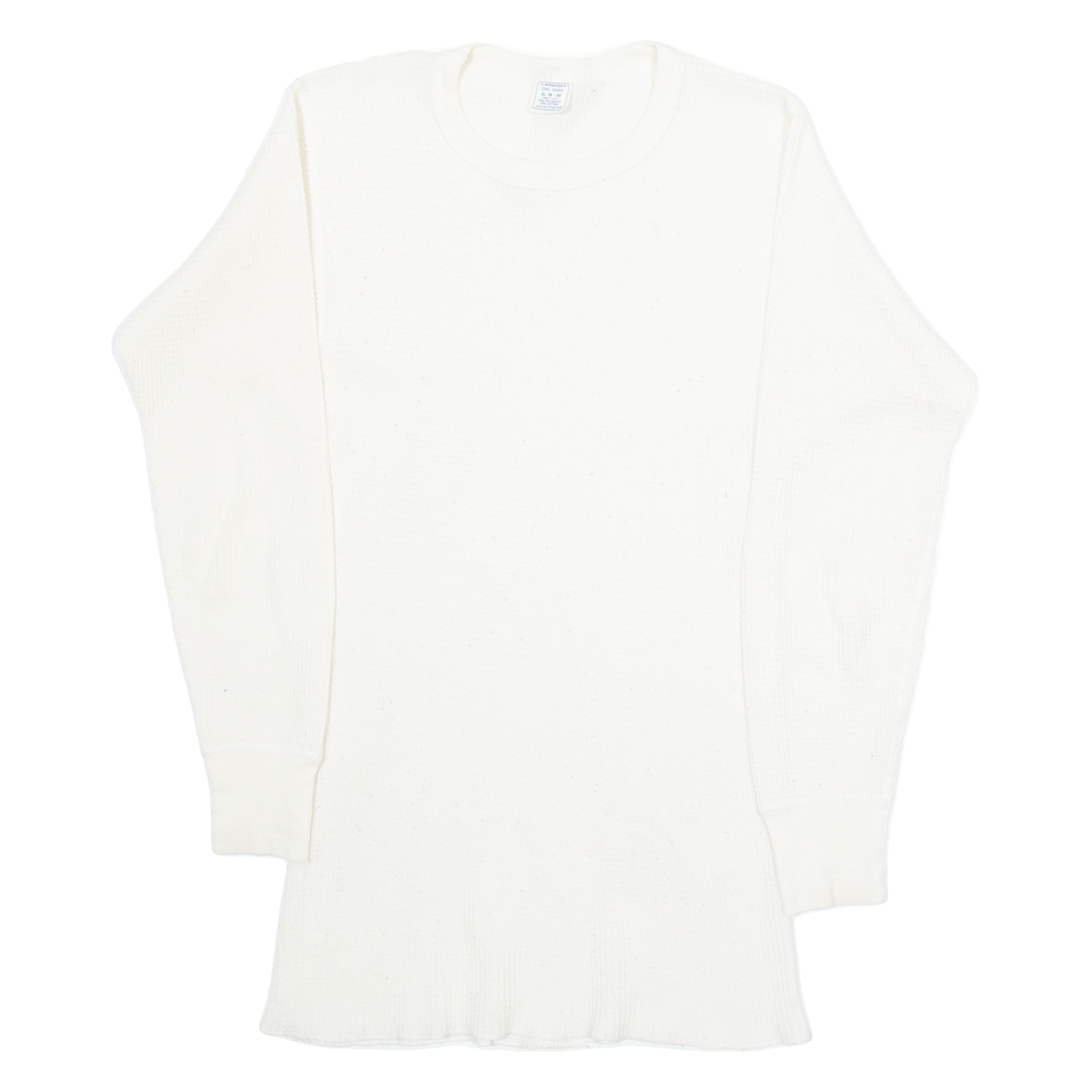 LONG JOHNS Womens T-Shirt White Long Sleeve XL Refurbished - N/A refurbished available on Cerqular