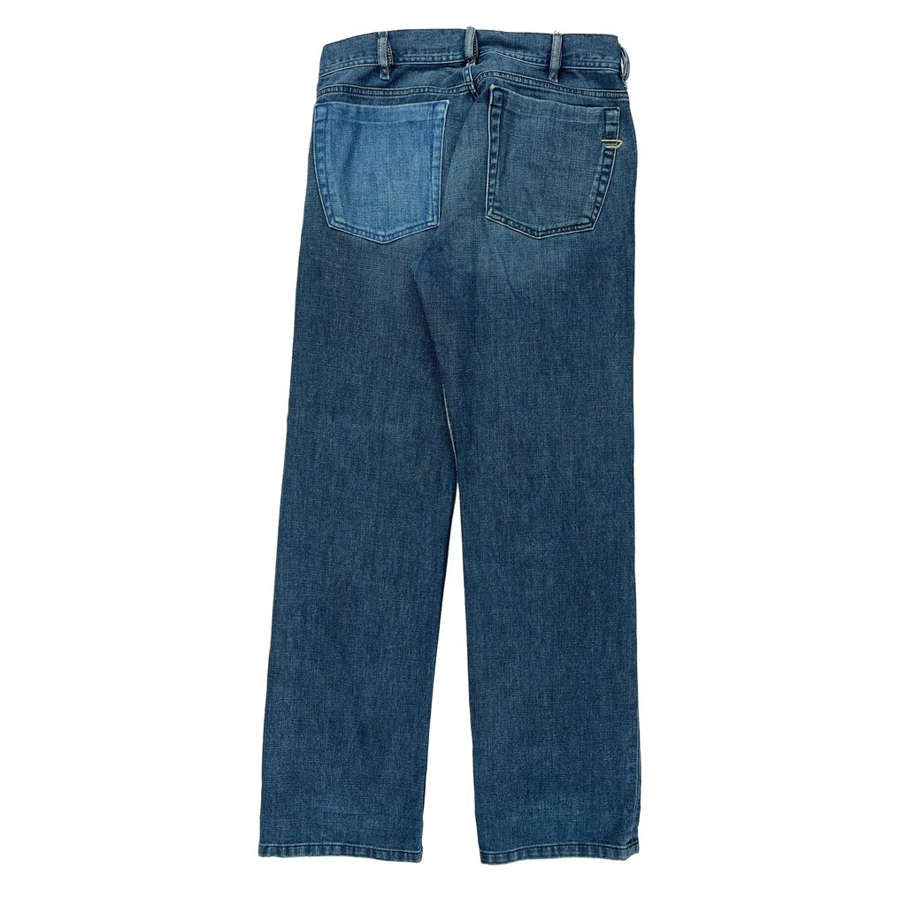 Buy Diesel Contrast Stitch Jeans - 32W 30L Blue Denim Refurbished - $53.59 Diesel Contrast Stitch Jeans - 32W 30L Blue Denim Refurbished - Thrifted (note: this is a term often used to describe second- refurbished available on Cerqular