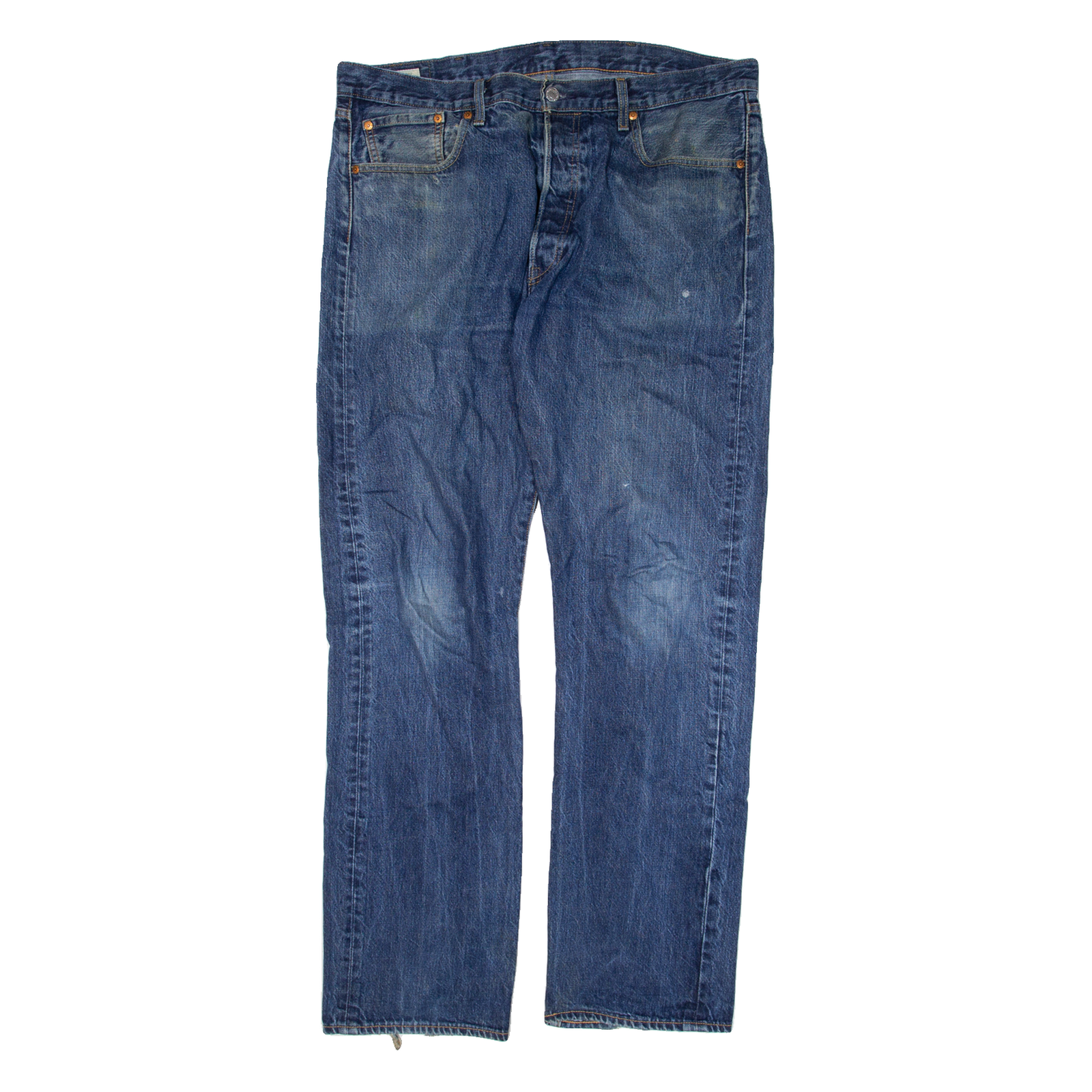 LEVI'S 501 BIG E Jeans Mens Blue Regular Straight W38 L34 Refurbished - N/A refurbished available on Cerqular