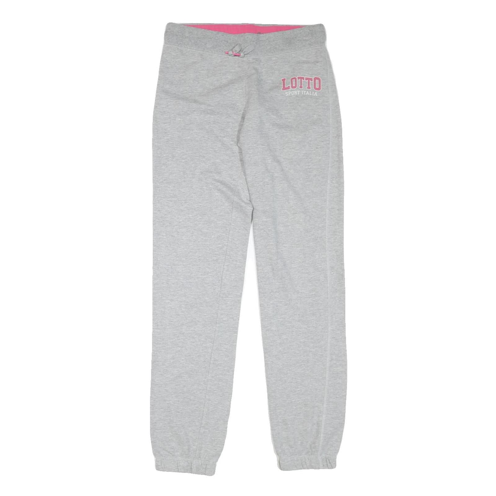 Buy LOTTO Womens Joggers Grey & Pink Cotton Blend Regular Tapered M W30 L31 Refurbished - $25.99 LOTTO Womens Joggers Grey & Pink Cotton Blend Regular Tapered M W30 L31 Refurbished - N/A refurbished available on Cerqular
