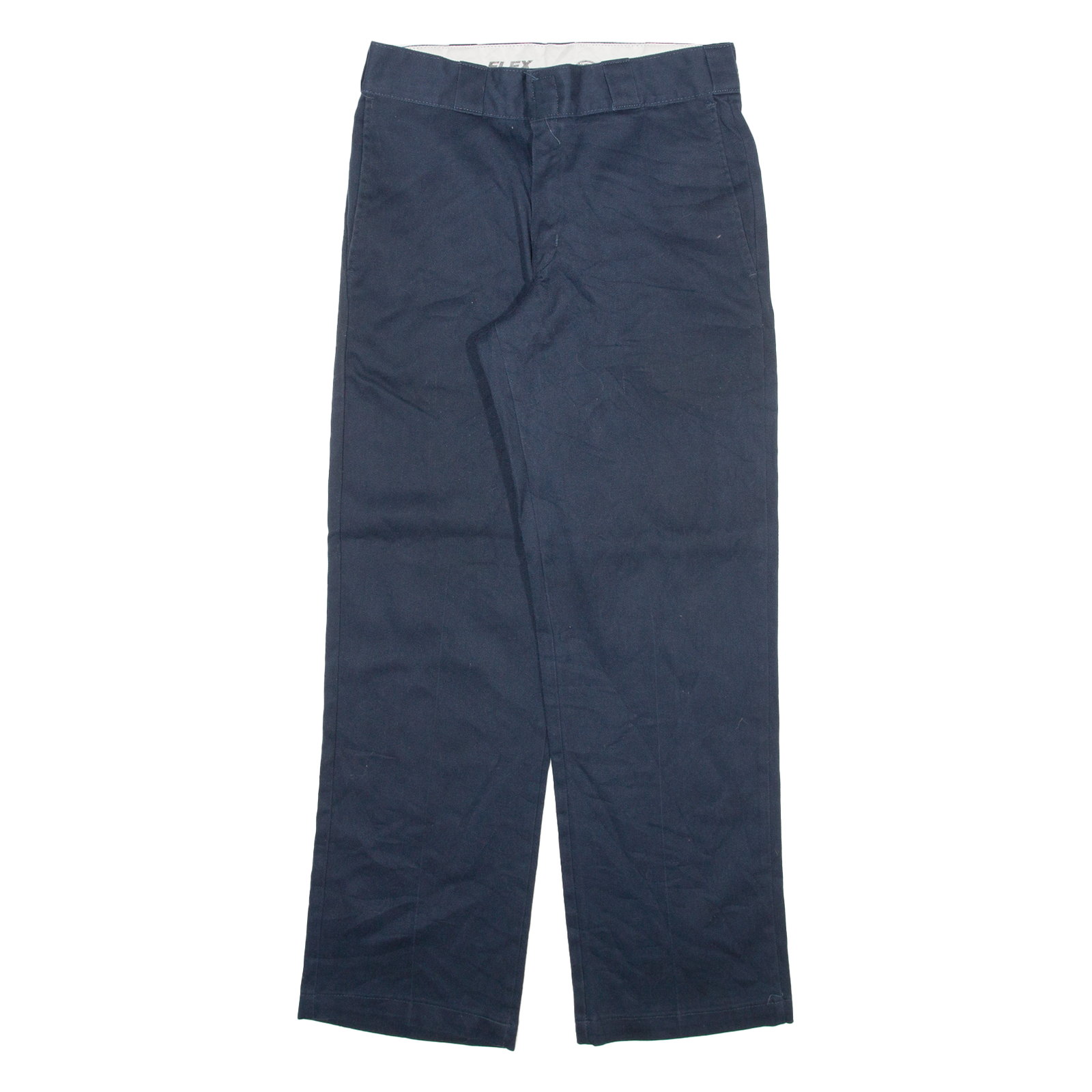 DICKIES Mens Trousers Blue Regular Straight W30 L30 Refurbished - N/A refurbished available on Cerqular