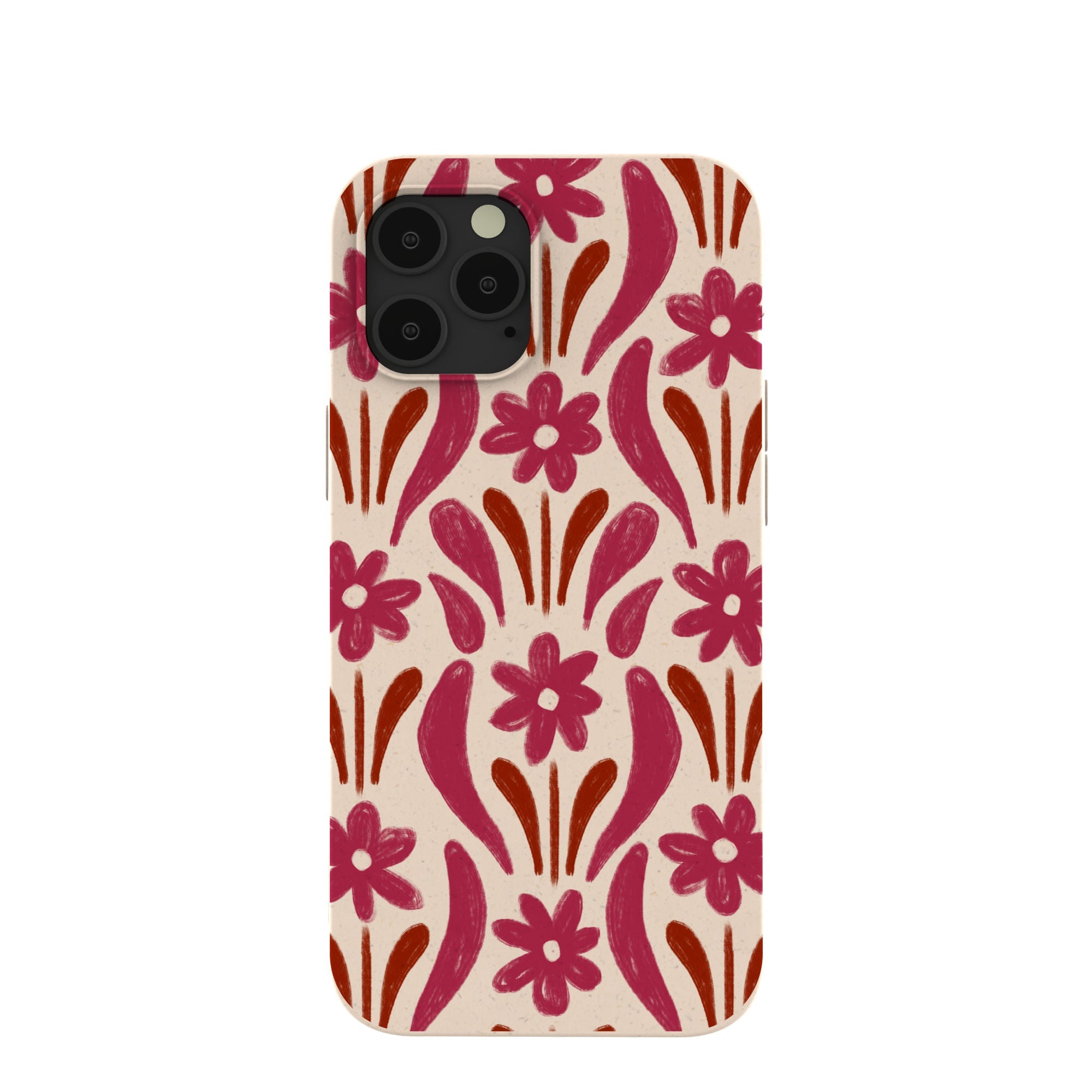Seashell Flower Stack iPhone 12 Pro Max Case Refurbished - Pela Case refurbished available on Cerqular