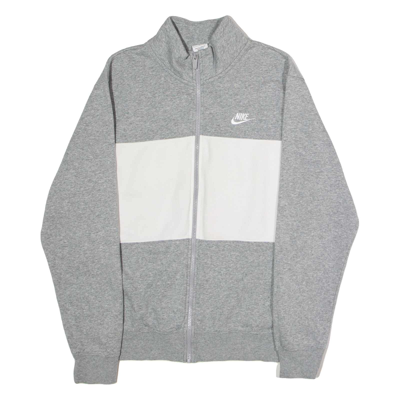 Buy NIKE Mens Track Jacket Grey Jersey Colourblock S Refurbished - $37.69 NIKE Mens Track Jacket Grey Jersey Colourblock S Refurbished - N/A refurbished available on Cerqular