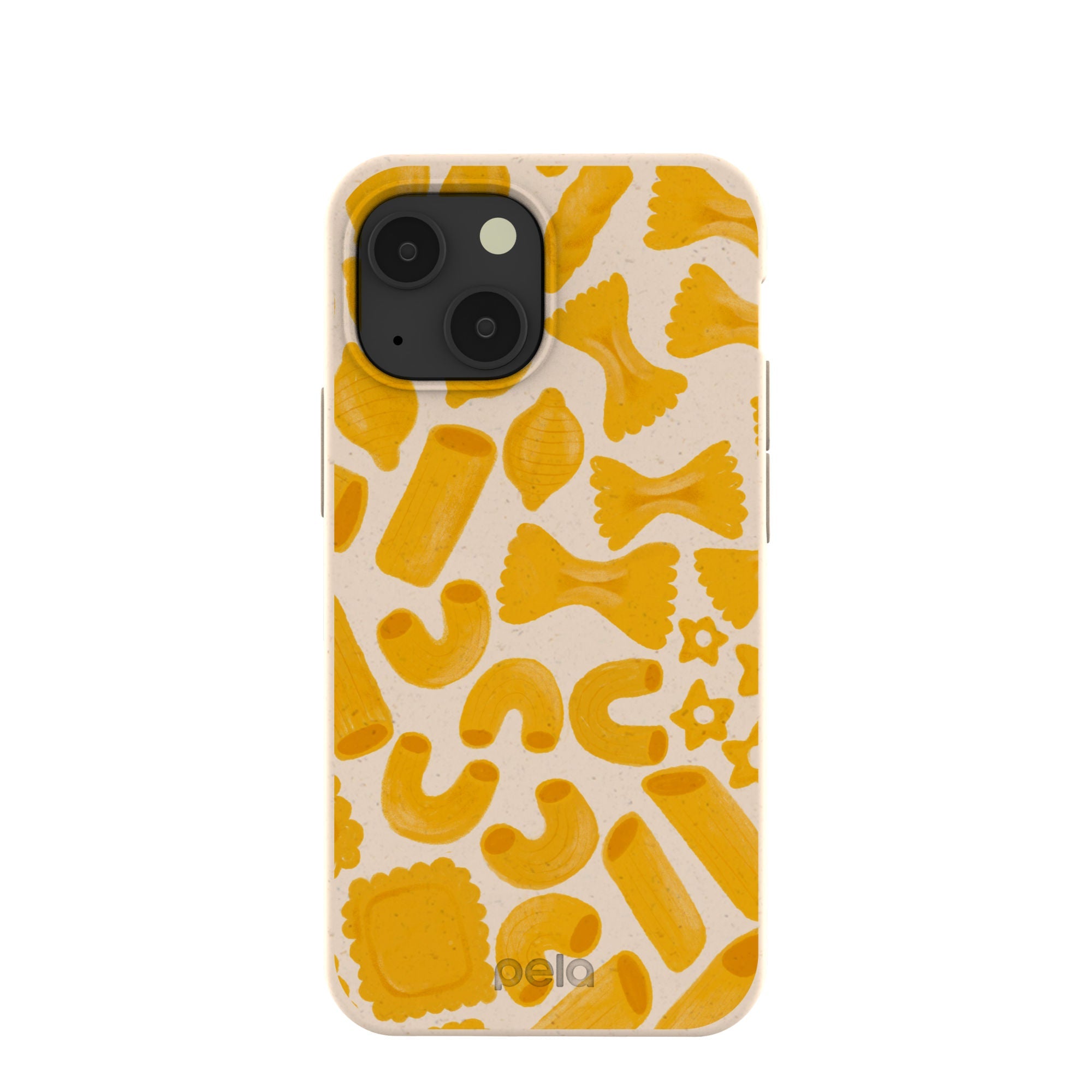 Seashell Noodle Fiesta iPhone 13 Mini Case Refurbished - Pela Case refurbished available on Cerqular
