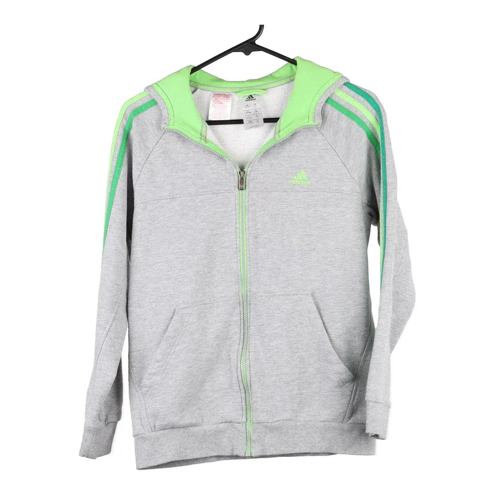 Buy Age 13-14 Adidas Hoodie - Large Grey Cotton Blend | Size: large Refurbished - $97.10 Age 13-14 Adidas Hoodie - Large Grey Cotton Blend | Size: large Refurbished - Thrifted (note: this is a term often used to describe second- refurbished available on Cerqular