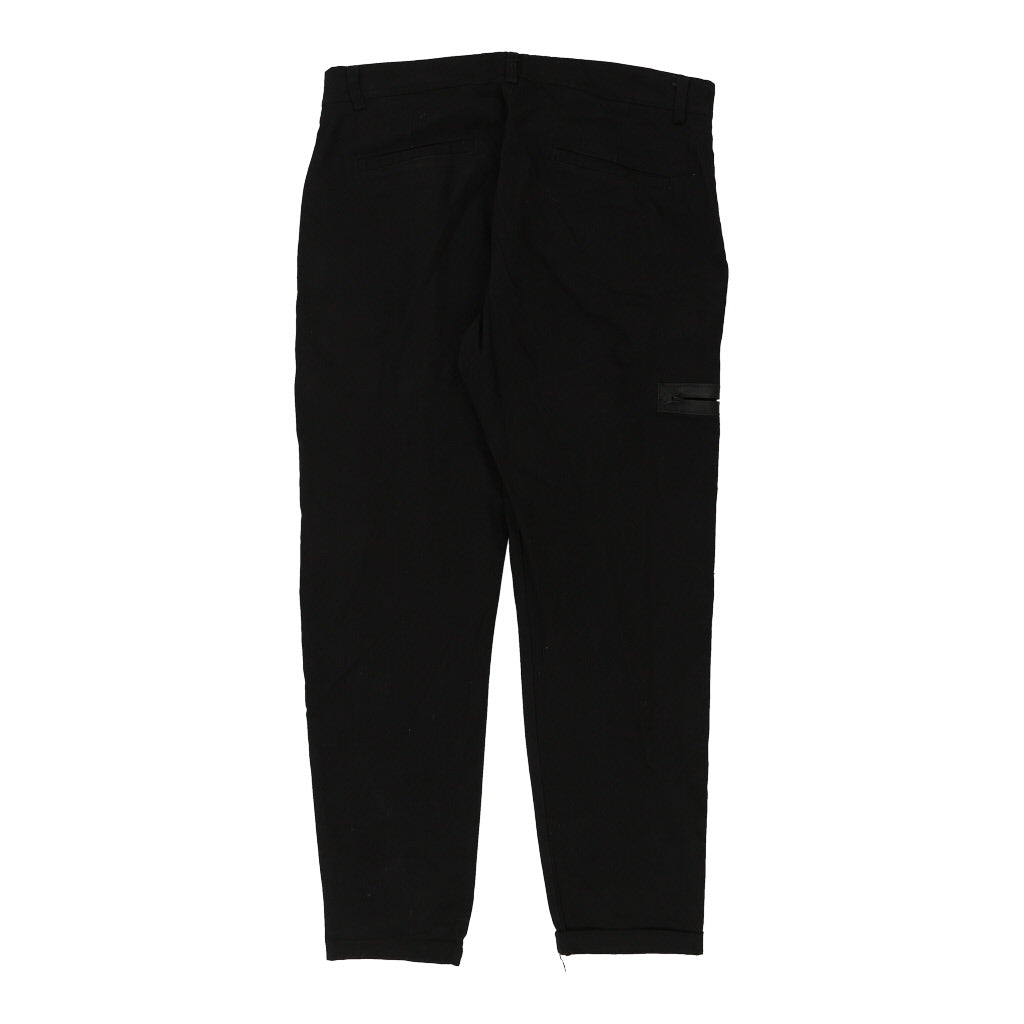 Buy Unbranded Trousers - 36W 30L Black Cotton Refurbished - $16.87 Unbranded Trousers - 36W 30L Black Cotton Refurbished - Thrifted (note: this is a term often used to describe second- refurbished available on Cerqular
