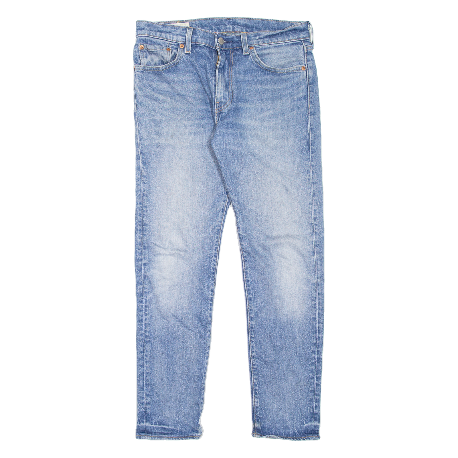 LEVI'S 512 BIG E Jeans Mens Blue Slim Tapered Stone Wash W30 L27 Refurbished - N/A refurbished available on Cerqular