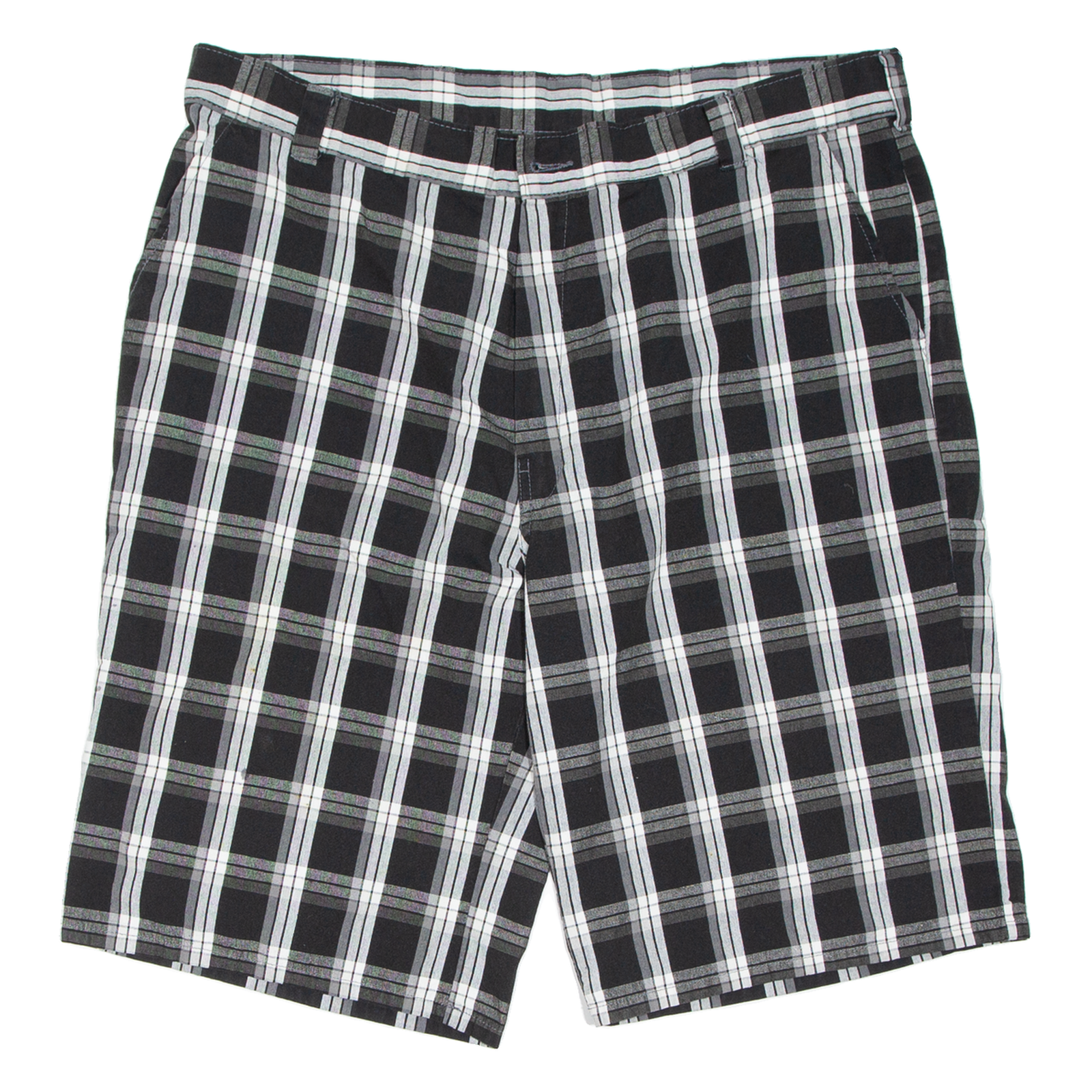 DICKIES Mens Workwear Shorts Black Relaxed Check 2XL W40 Refurbished - N/A refurbished available on Cerqular