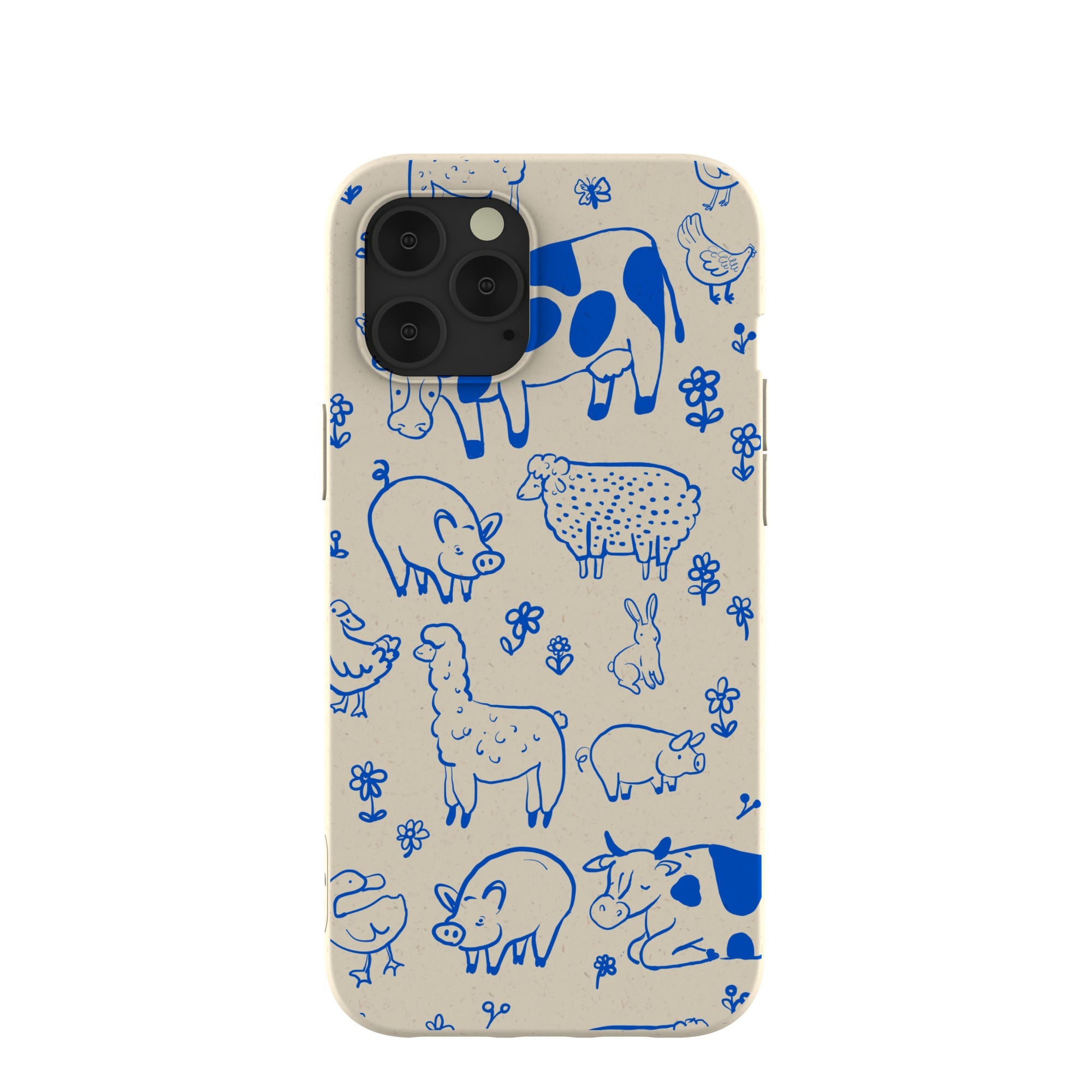 London Fog Happy Farmyard iPhone 12 Pro Max Case Refurbished - Pela Case refurbished available on Cerqular