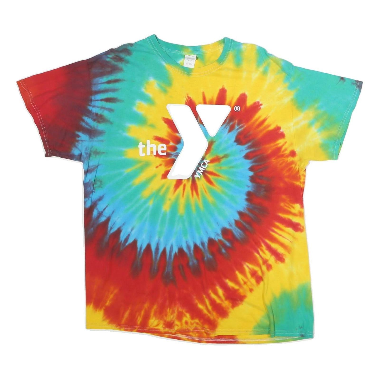 Buy GILDAN Mens Multicolour Tie Dye YMCA Camp Staff Graphic T-Shirt XL Short Sleeve Refurbished - $11.69 GILDAN Mens Multicolour Tie Dye YMCA Camp Staff Graphic T-Shirt XL Short Sleeve Refurbished - N/A refurbished available on Cerqular