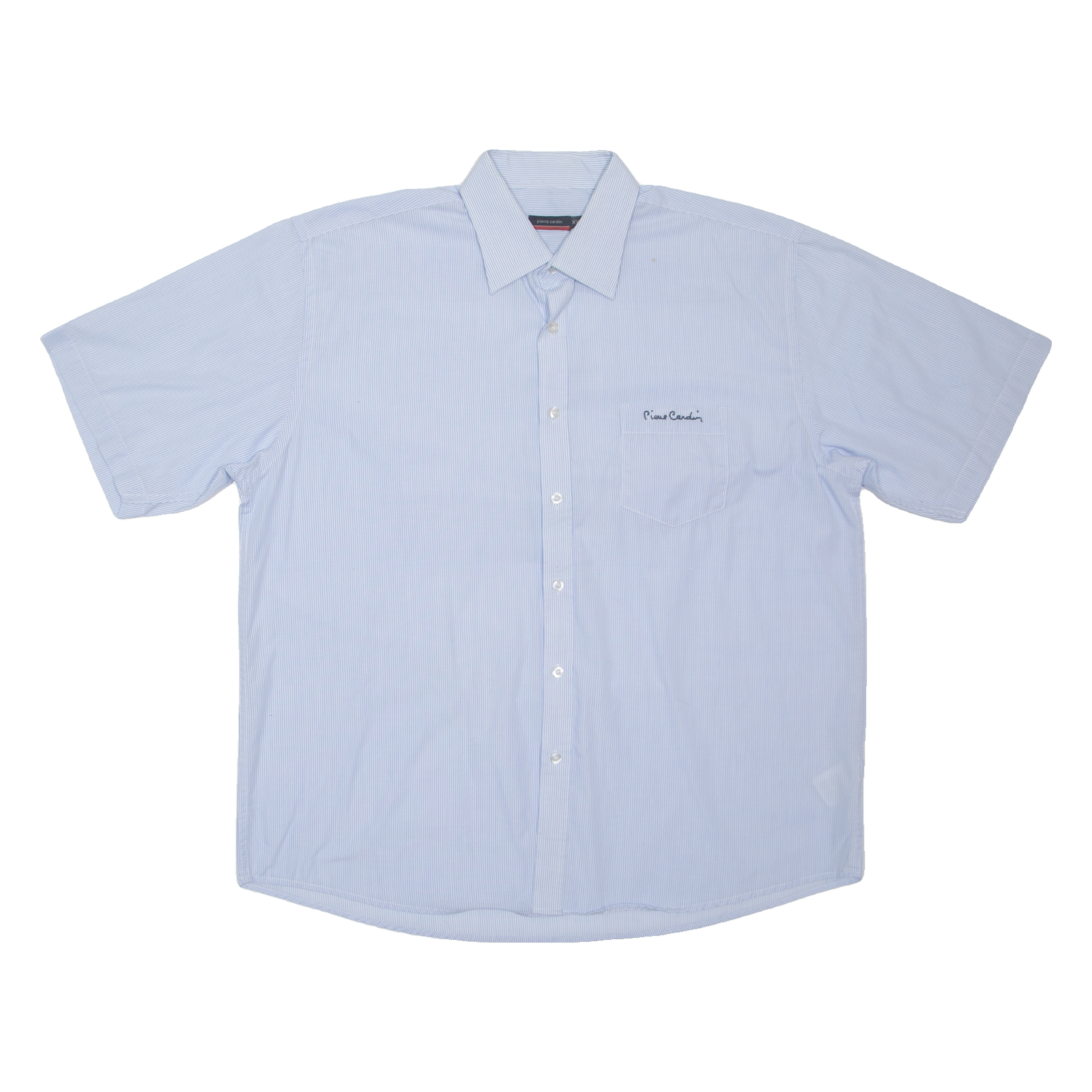 PIERRE CARDIN Mens Shirt Blue Pinstripe 2XL Refurbished - N/A refurbished available on Cerqular