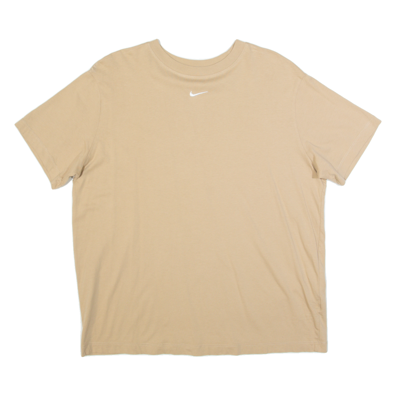NIKE Loose Fit Mens T-Shirt Beige S Refurbished - N/A refurbished available on Cerqular