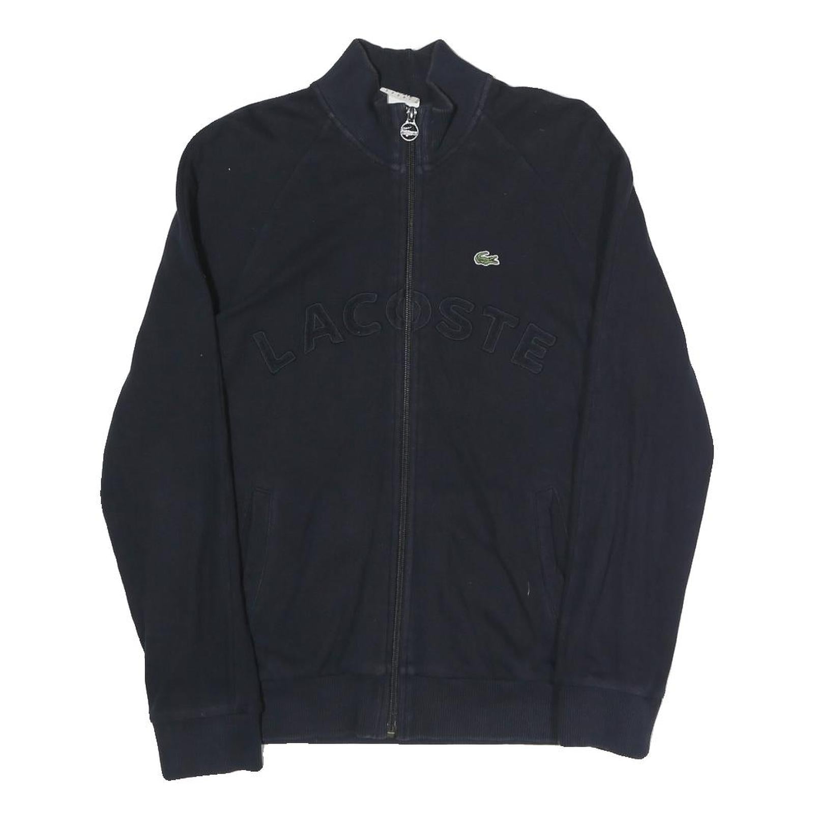 Buy LACOSTE Mens Navy Blue Cotton Blend Zip Jacket S Casual Sportswear Track Top Refurbished - $58.49 LACOSTE Mens Navy Blue Cotton Blend Zip Jacket S Casual Sportswear Track Top Refurbished - N/A refurbished available on Cerqular