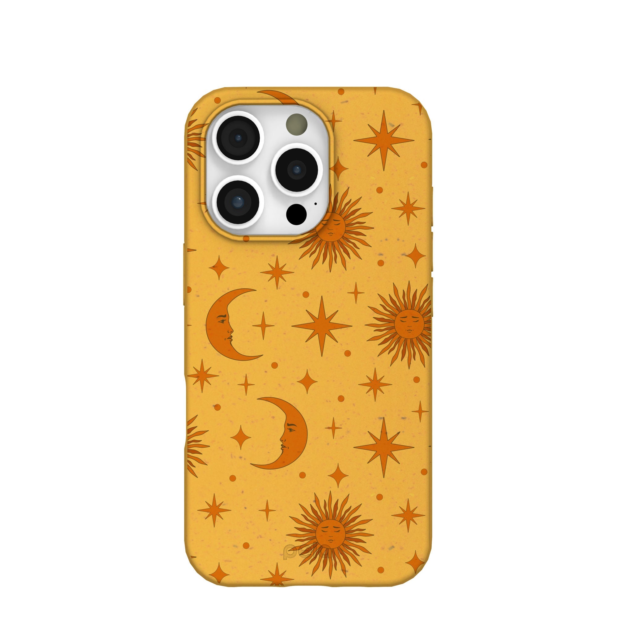 Honey Sun and Moon iPhone 16 Pro Case Refurbished - Pela Case refurbished available on Cerqular