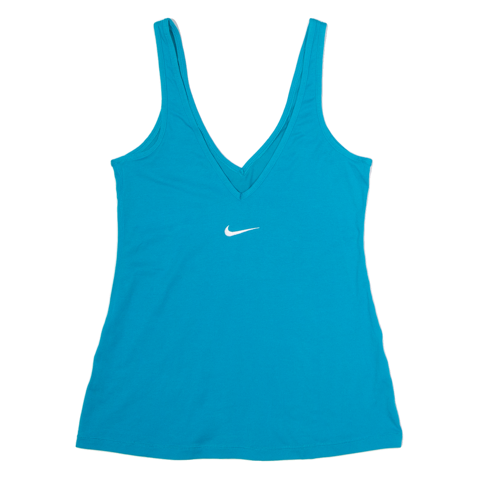 NIKE Womens Vest Blue Sleeveless V-Neck XS Refurbished - N/A refurbished available on Cerqular
