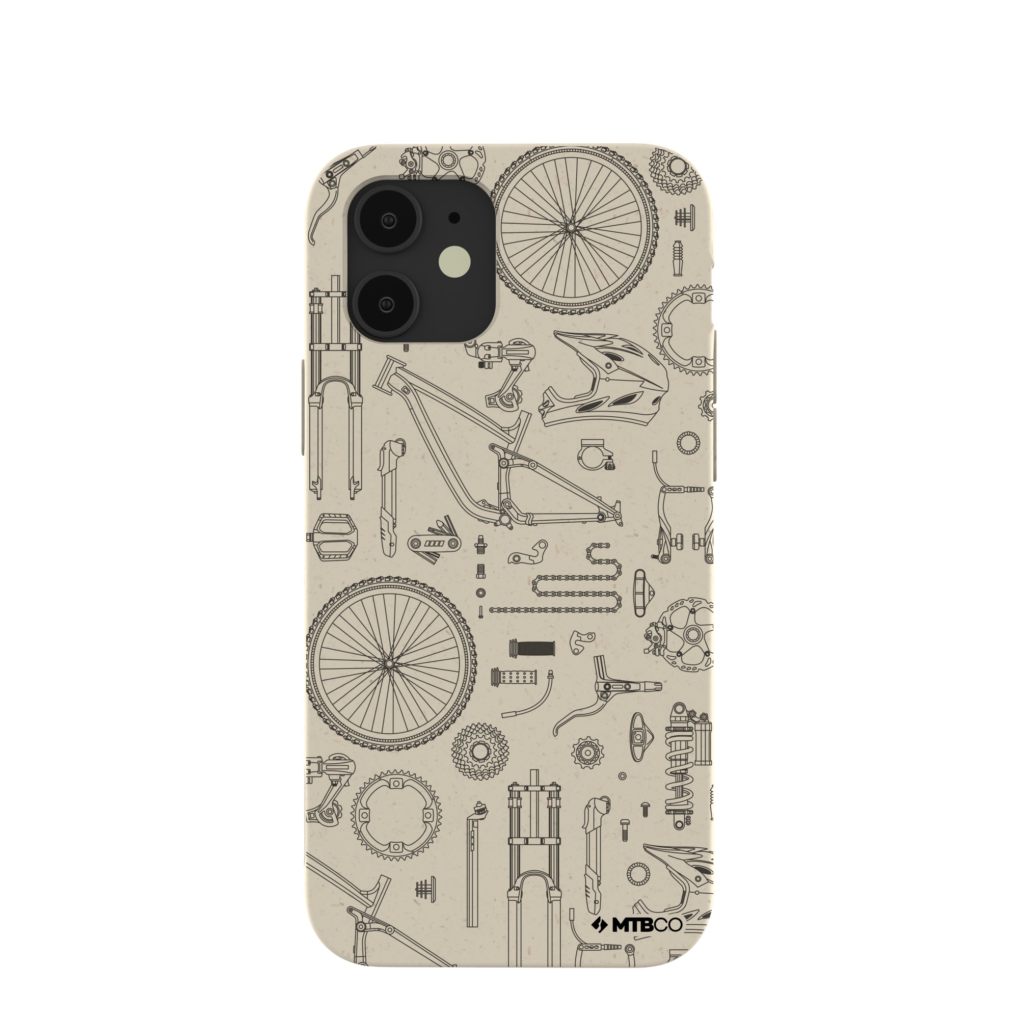 London Fog Changing Gears MTBCO iPhone 12/ iPhone 12 Pro Case Refurbished - Pela Case refurbished available on Cerqular