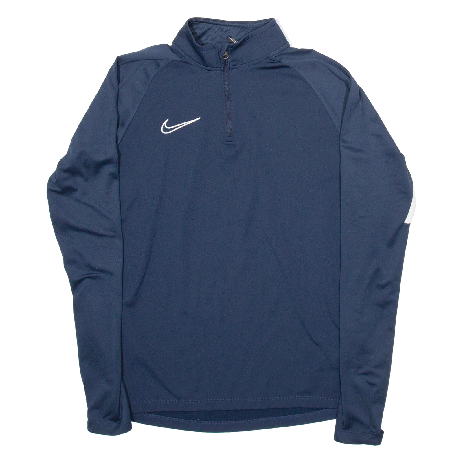 NIKE Training Mens Sweatshirt Blue 1/4 Zip S Refurbished - N/A refurbished available on Cerqular