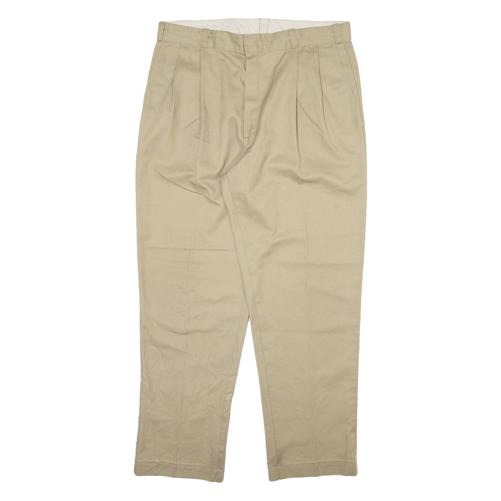 DICKIES Mens Trousers Beige Relaxed Tapered W34 L30 Refurbished - N/A refurbished available on Cerqular