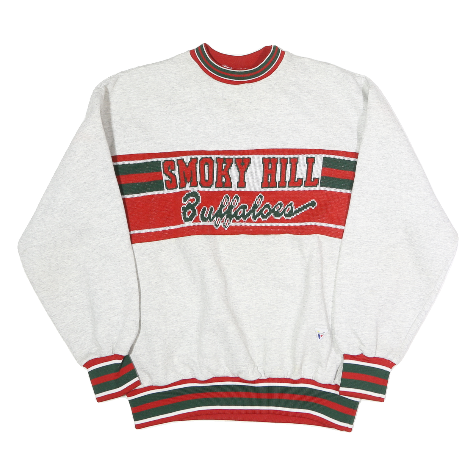 Buy VARSITY Mens Grey Sweatshirt Smoky Hill Buffaloco Crew Neck L Retro Refurbished - $41.59 VARSITY Mens Grey Sweatshirt Smoky Hill Buffaloco Crew Neck L Retro Refurbished - N/A refurbished available on Cerqular