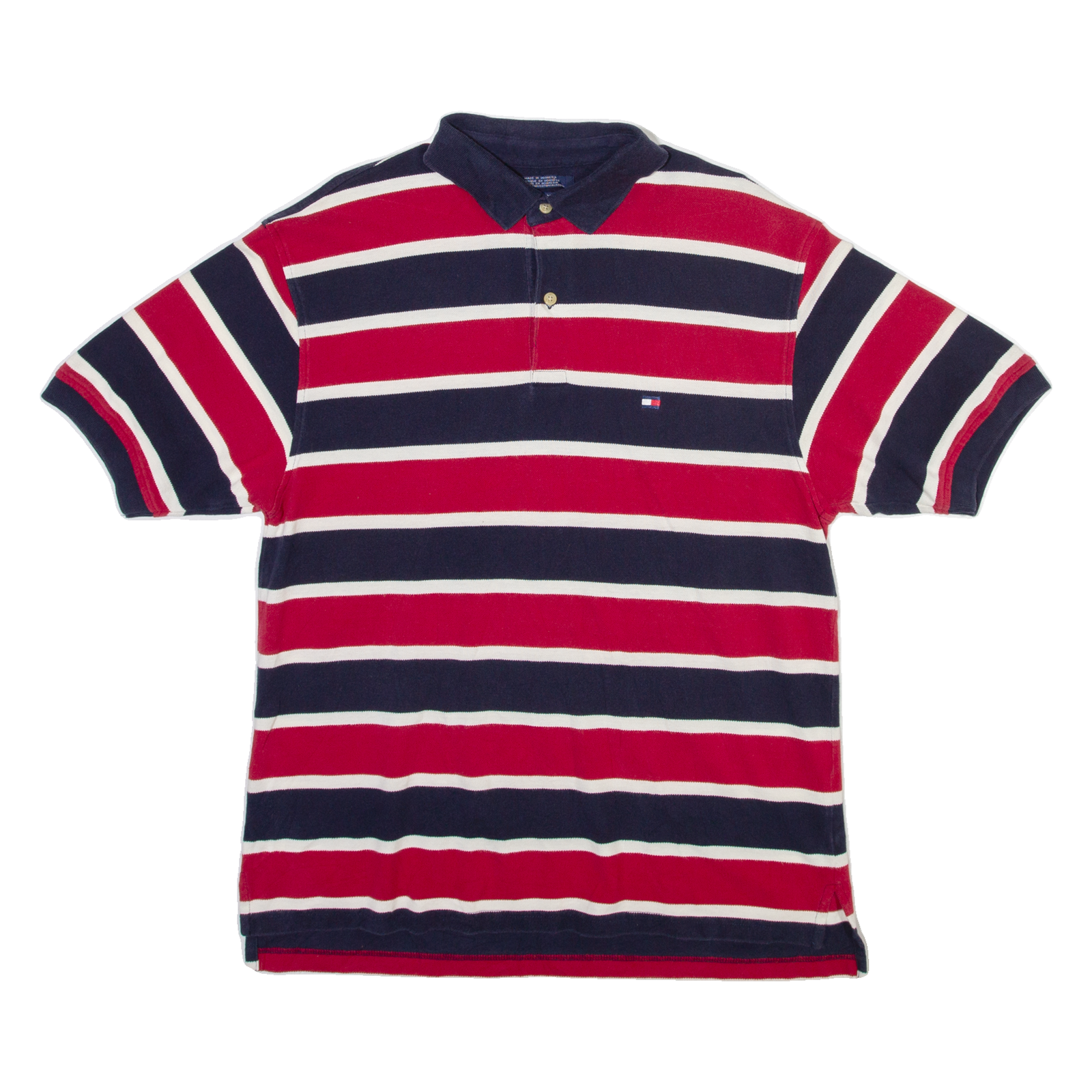 Buy TOMMY HILFIGER Mens Polo Shirt Red Striped L Refurbished - $33.79 TOMMY HILFIGER Mens Polo Shirt Red Striped L Refurbished - N/A refurbished available on Cerqular
